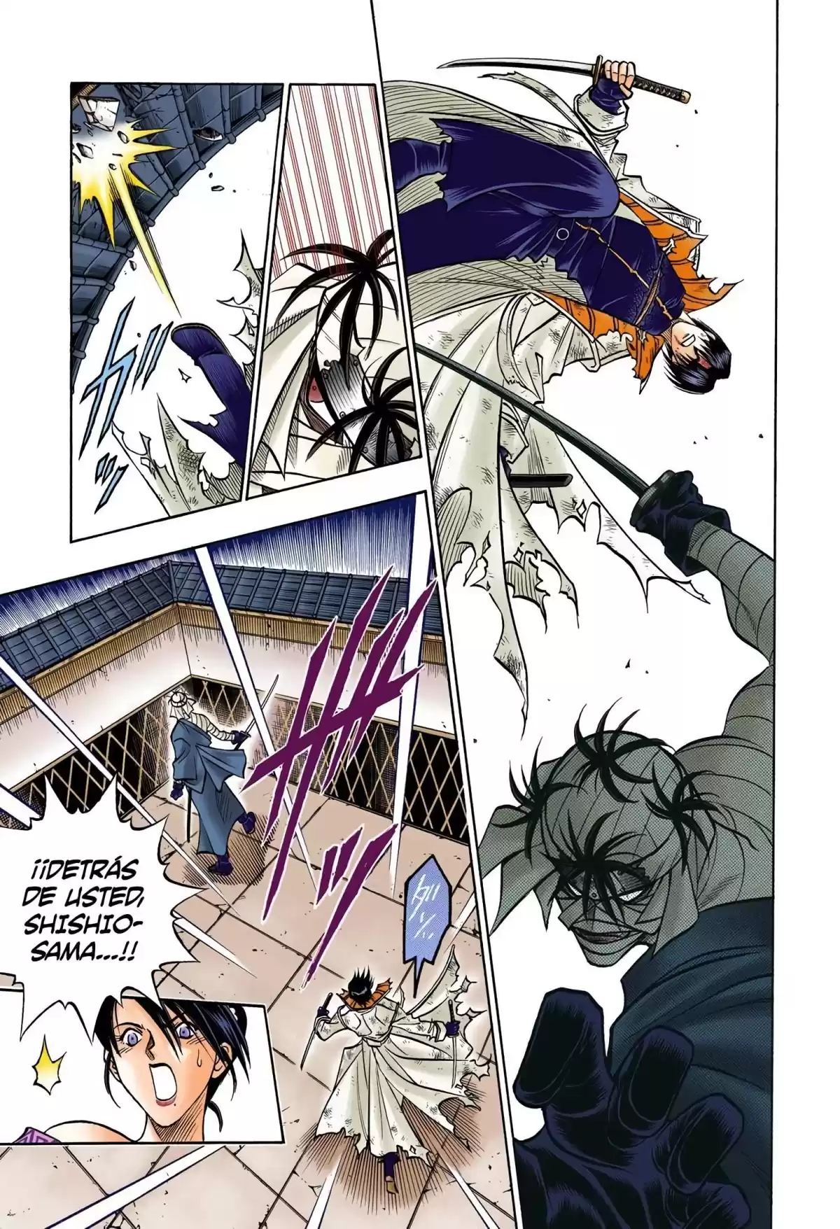 Rurouni Kenshin Full Color Capitulo 140: Amenaza de vida página 9