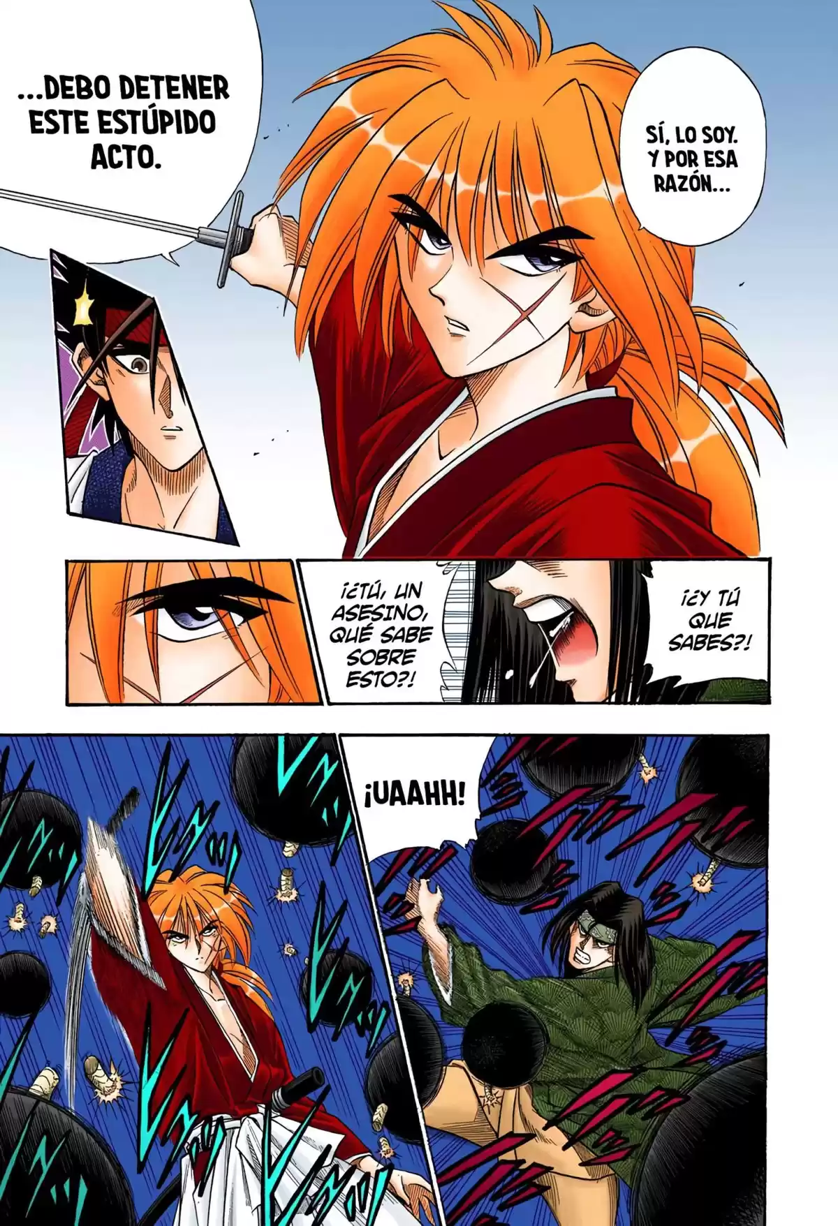 Rurouni Kenshin Full Color Capitulo 47: Historia extra: Sanosuke y las pinturas Nishiki (3) página 11