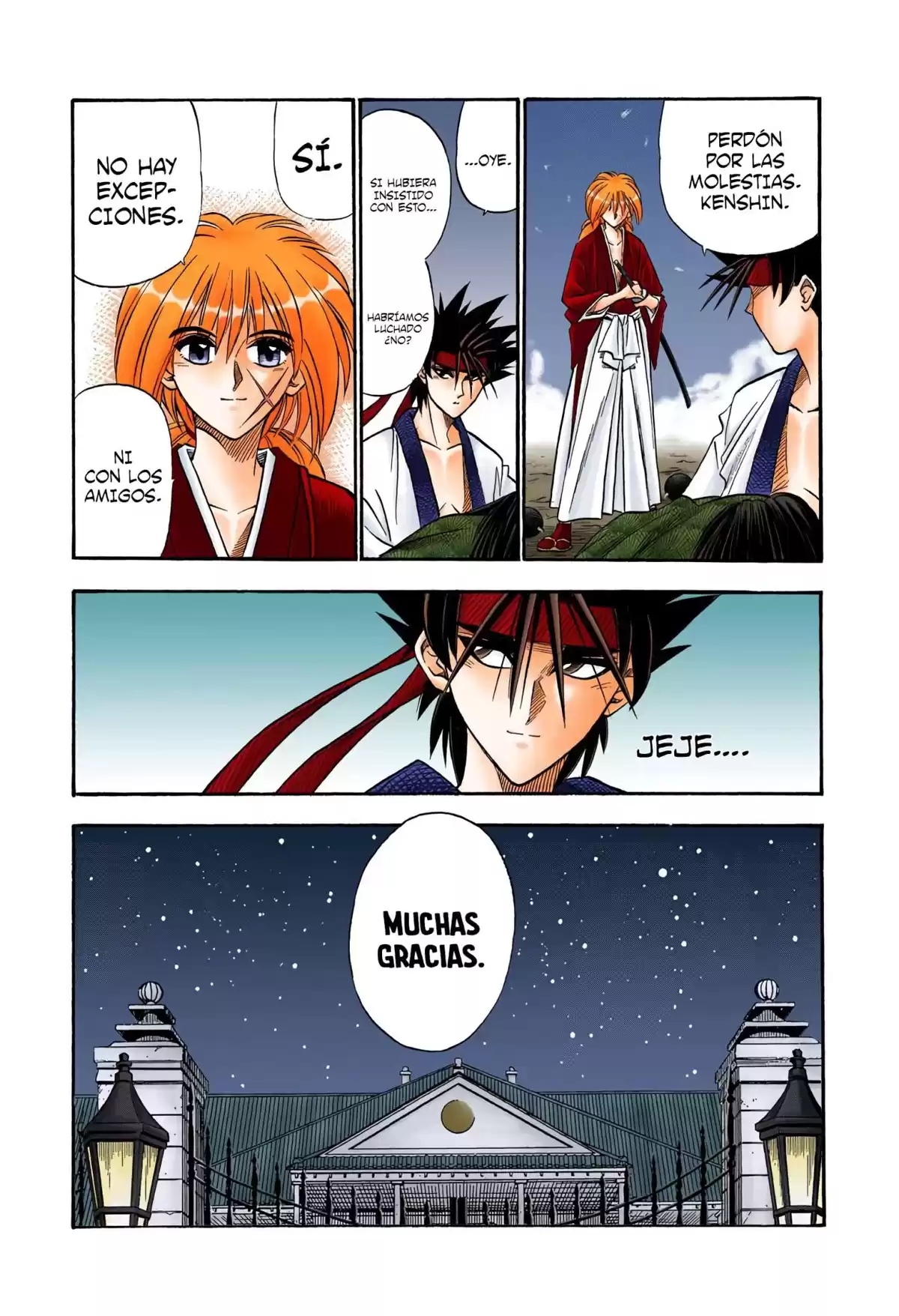 Rurouni Kenshin Full Color Capitulo 47: Historia extra: Sanosuke y las pinturas Nishiki (3) página 13