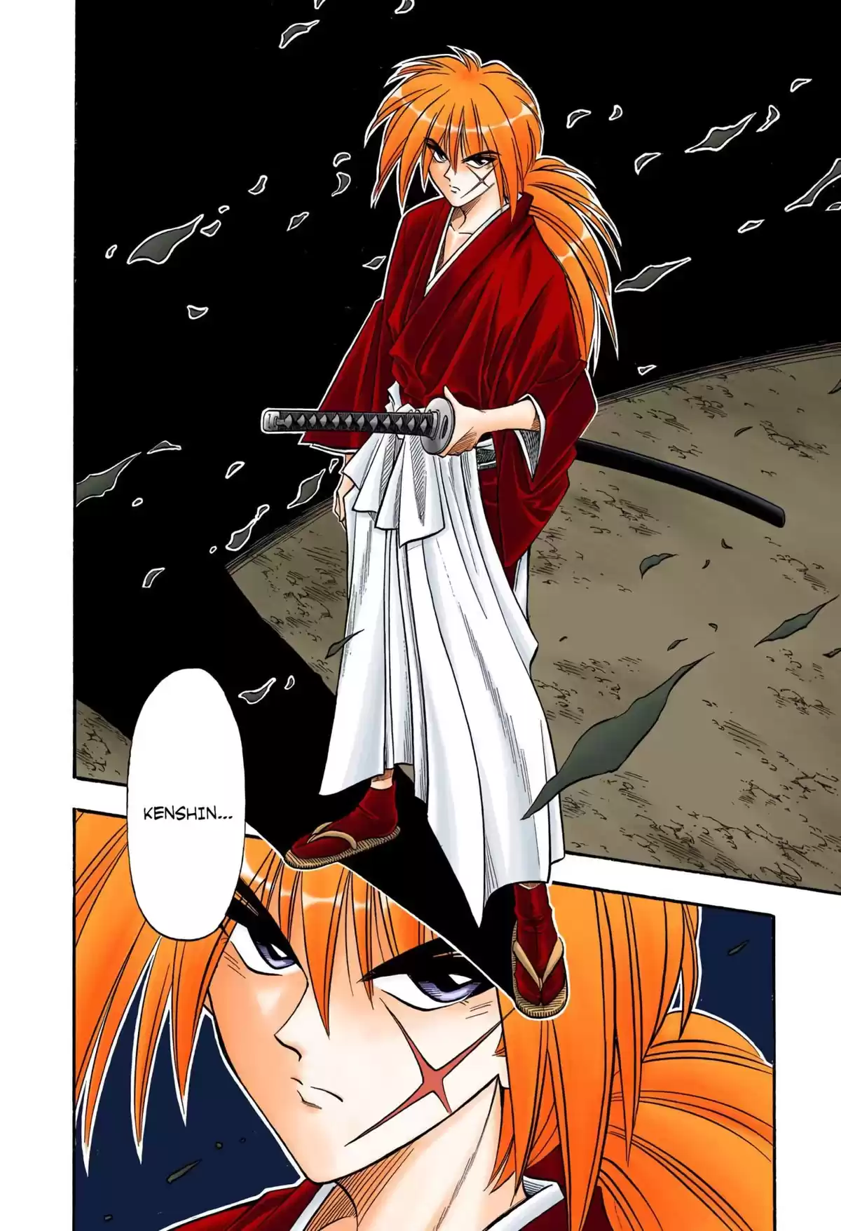 Rurouni Kenshin Full Color Capitulo 47: Historia extra: Sanosuke y las pinturas Nishiki (3) página 6