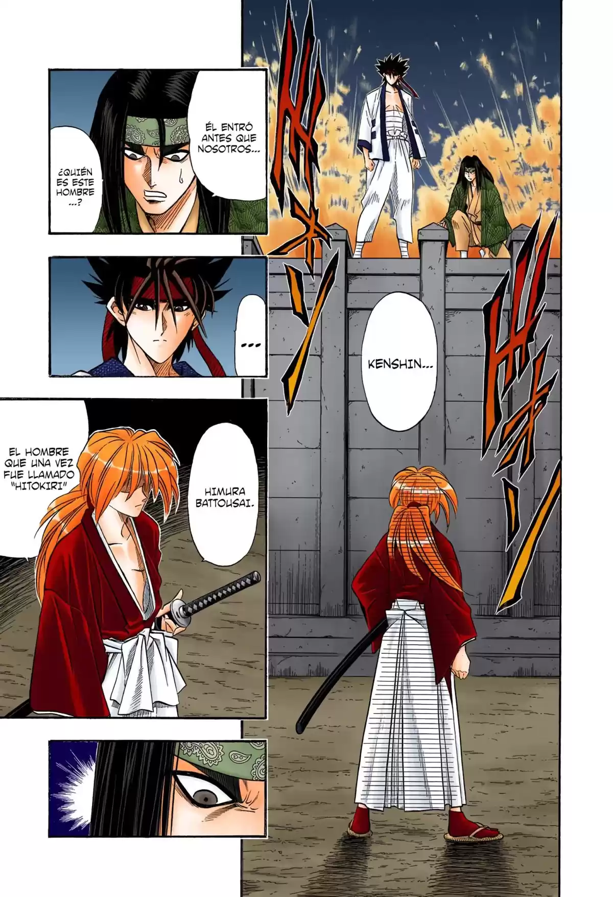 Rurouni Kenshin Full Color Capitulo 47: Historia extra: Sanosuke y las pinturas Nishiki (3) página 7