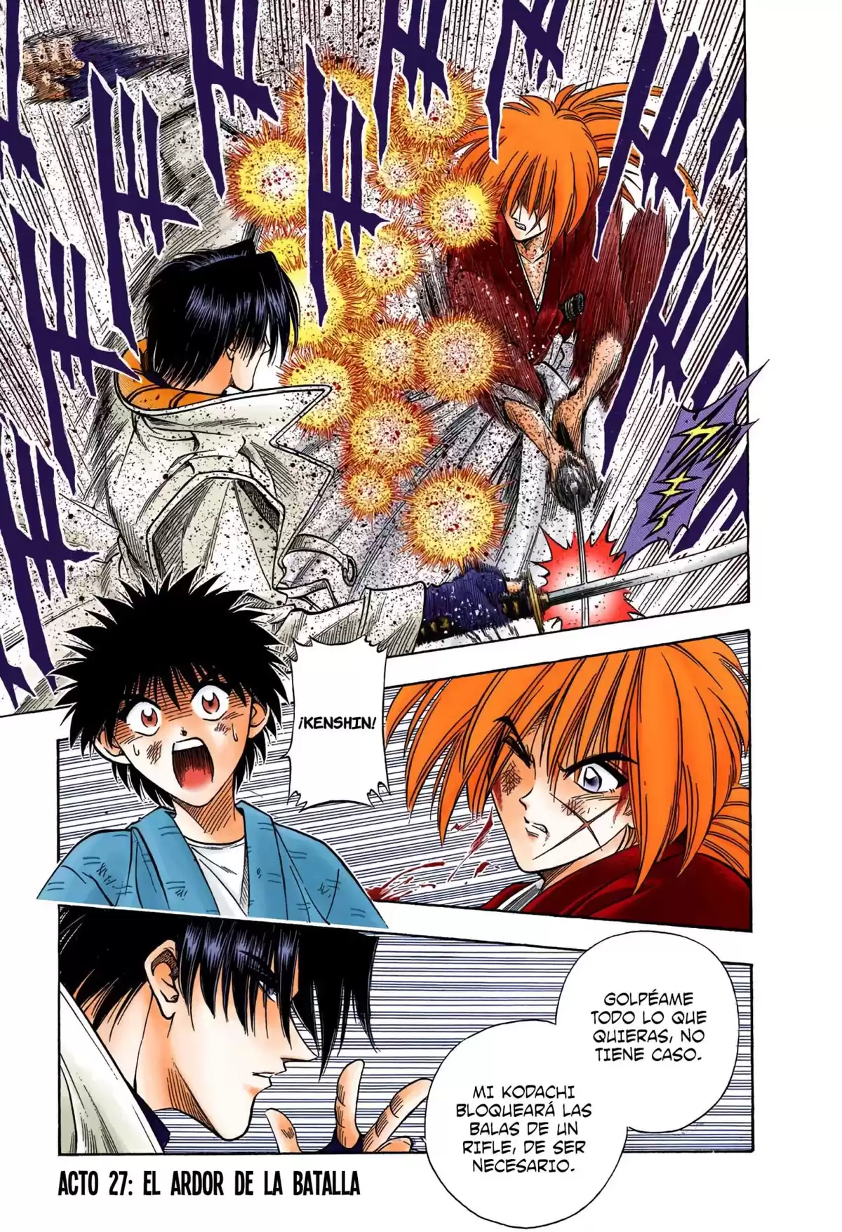 Rurouni Kenshin Full Color Capitulo 27: El ardor de la batalla página 1