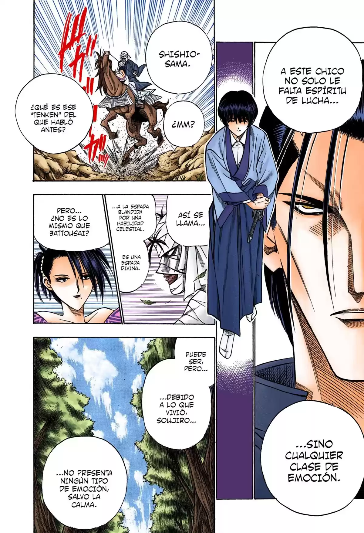 Rurouni Kenshin Full Color Capitulo 70: La espada divina página 10