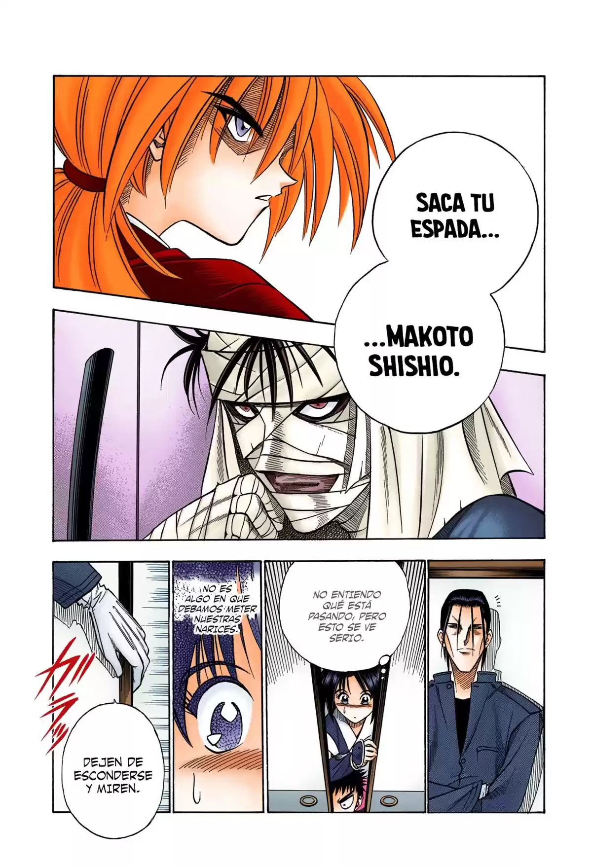 Rurouni Kenshin Full Color Capitulo 70: La espada divina página 3