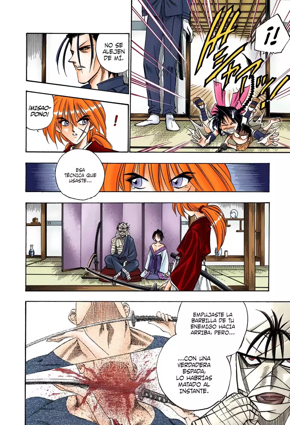 Rurouni Kenshin Full Color Capitulo 70: La espada divina página 4