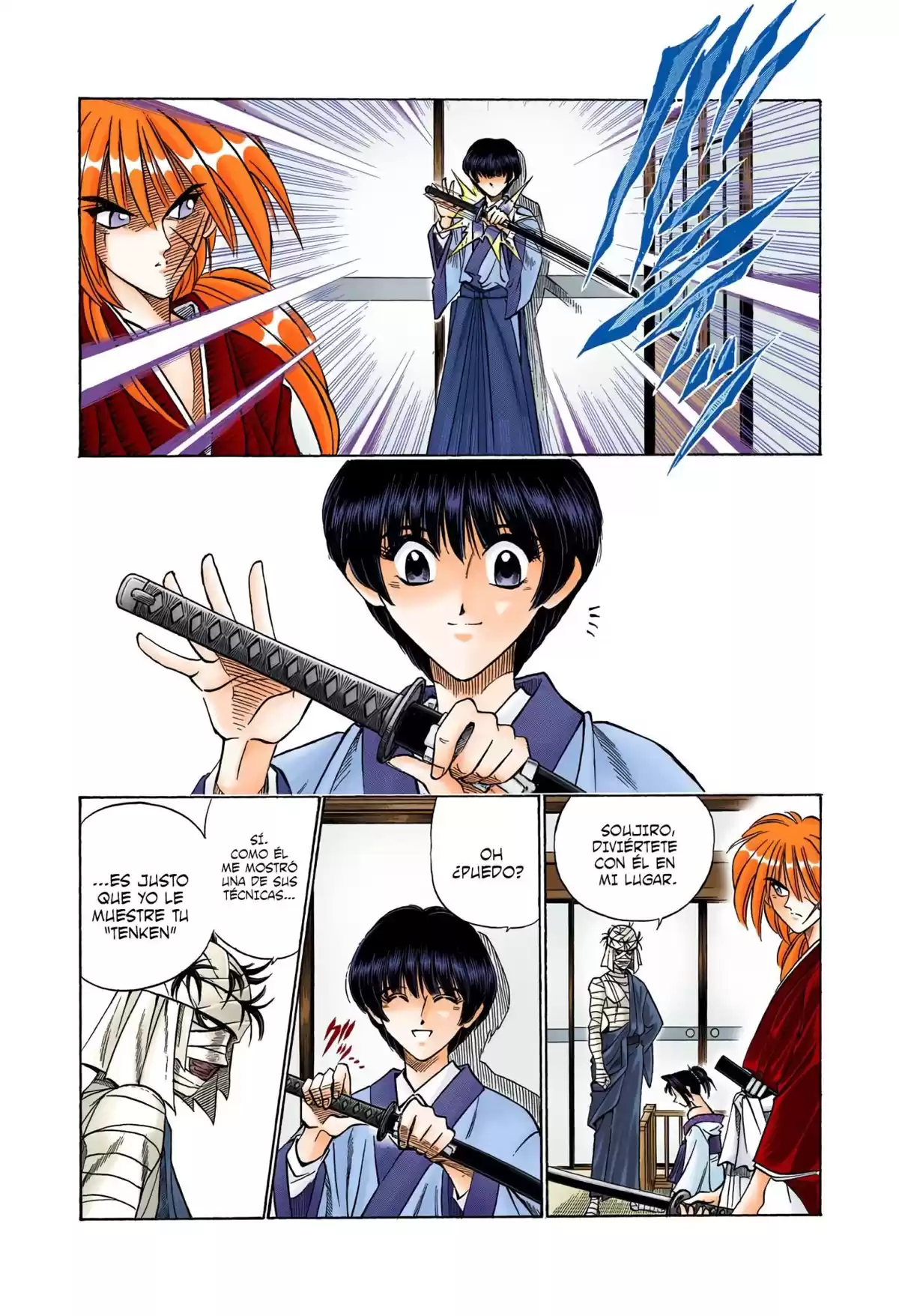 Rurouni Kenshin Full Color Capitulo 70: La espada divina página 7