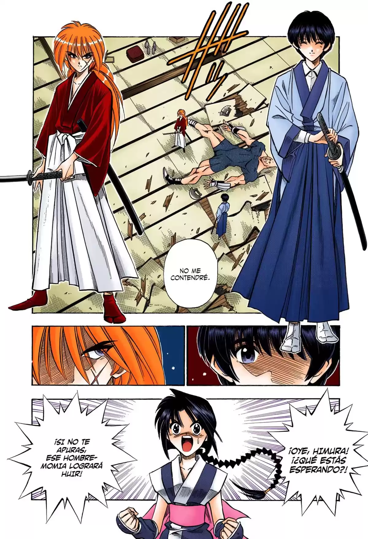 Rurouni Kenshin Full Color Capitulo 70: La espada divina página 8