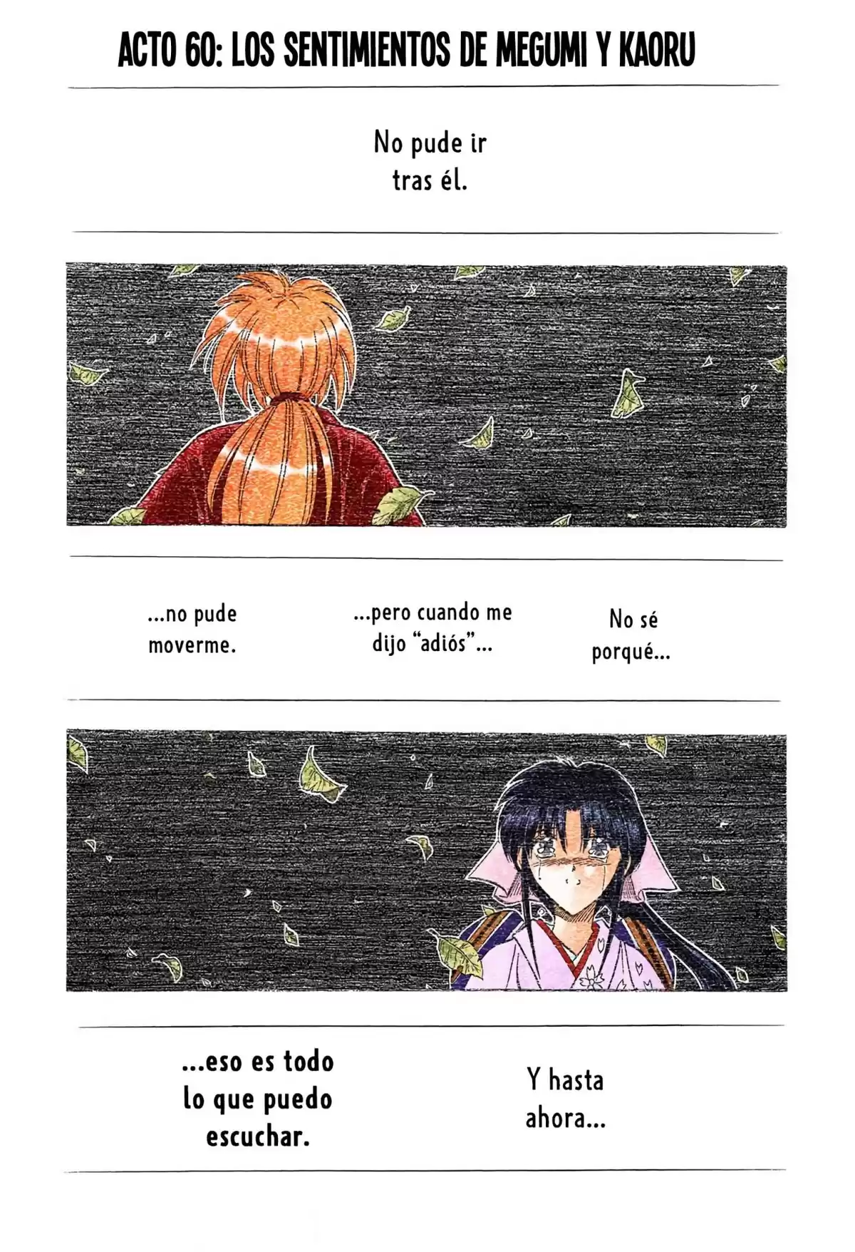 Rurouni Kenshin Full Color Capitulo 60: Los sentimientos de Megumi y Kaoru página 1