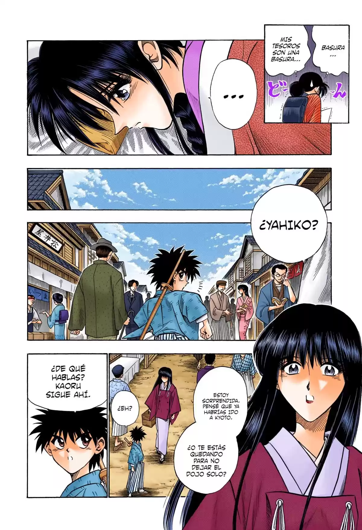 Rurouni Kenshin Full Color Capitulo 60: Los sentimientos de Megumi y Kaoru página 4