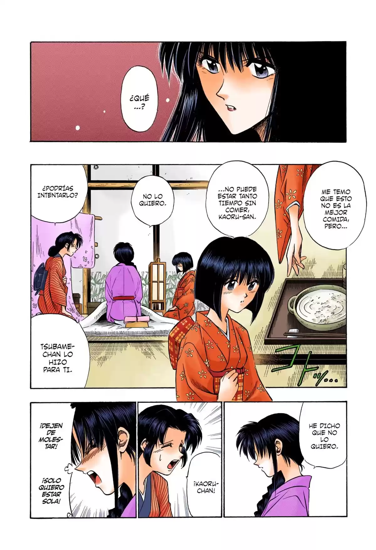 Rurouni Kenshin Full Color Capitulo 60: Los sentimientos de Megumi y Kaoru página 5