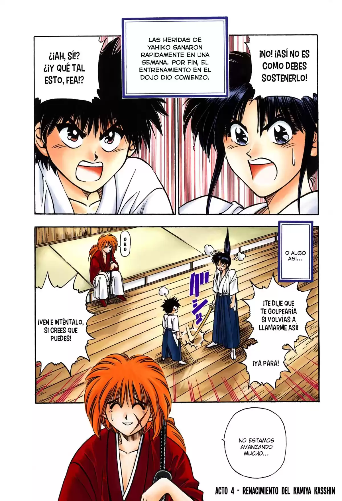 Rurouni Kenshin Full Color Capitulo 4: Renacimiento del Kamiya Kasshin página 1