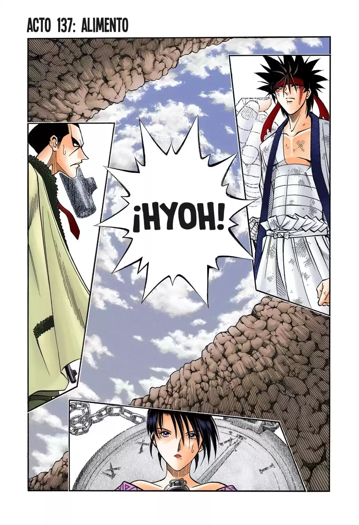 Rurouni Kenshin Full Color Capitulo 137: Alimento página 1