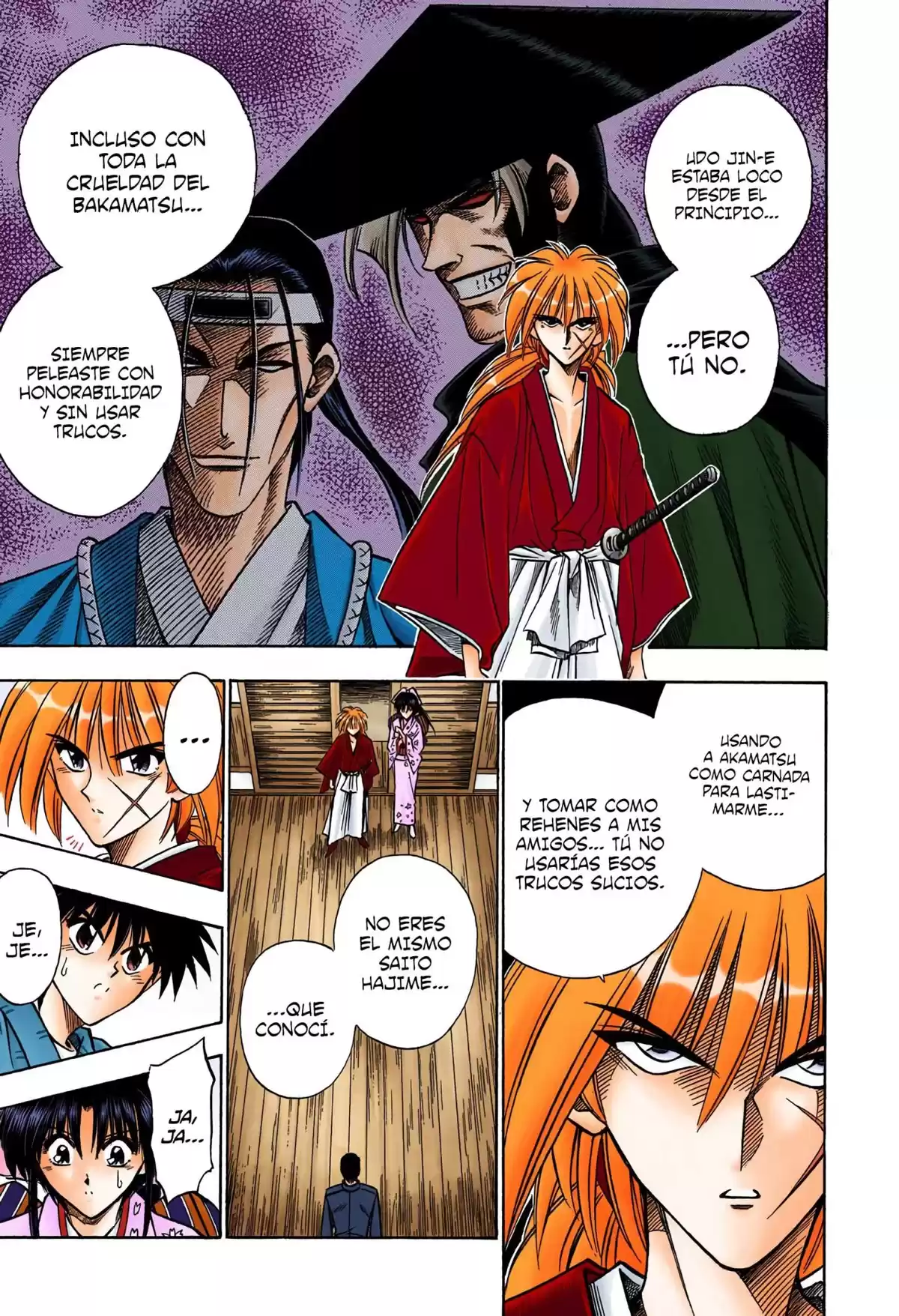 Rurouni Kenshin Full Color Capitulo 52: Los colmillos del lobo página 4