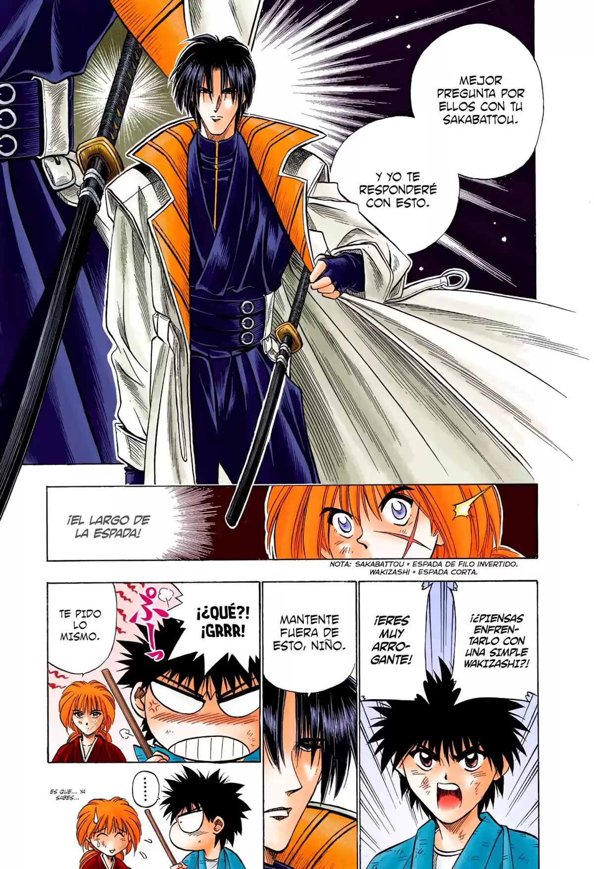 Rurouni Kenshin Full Color Capitulo 26: El Okashira, Aoshi Shinomori página 3