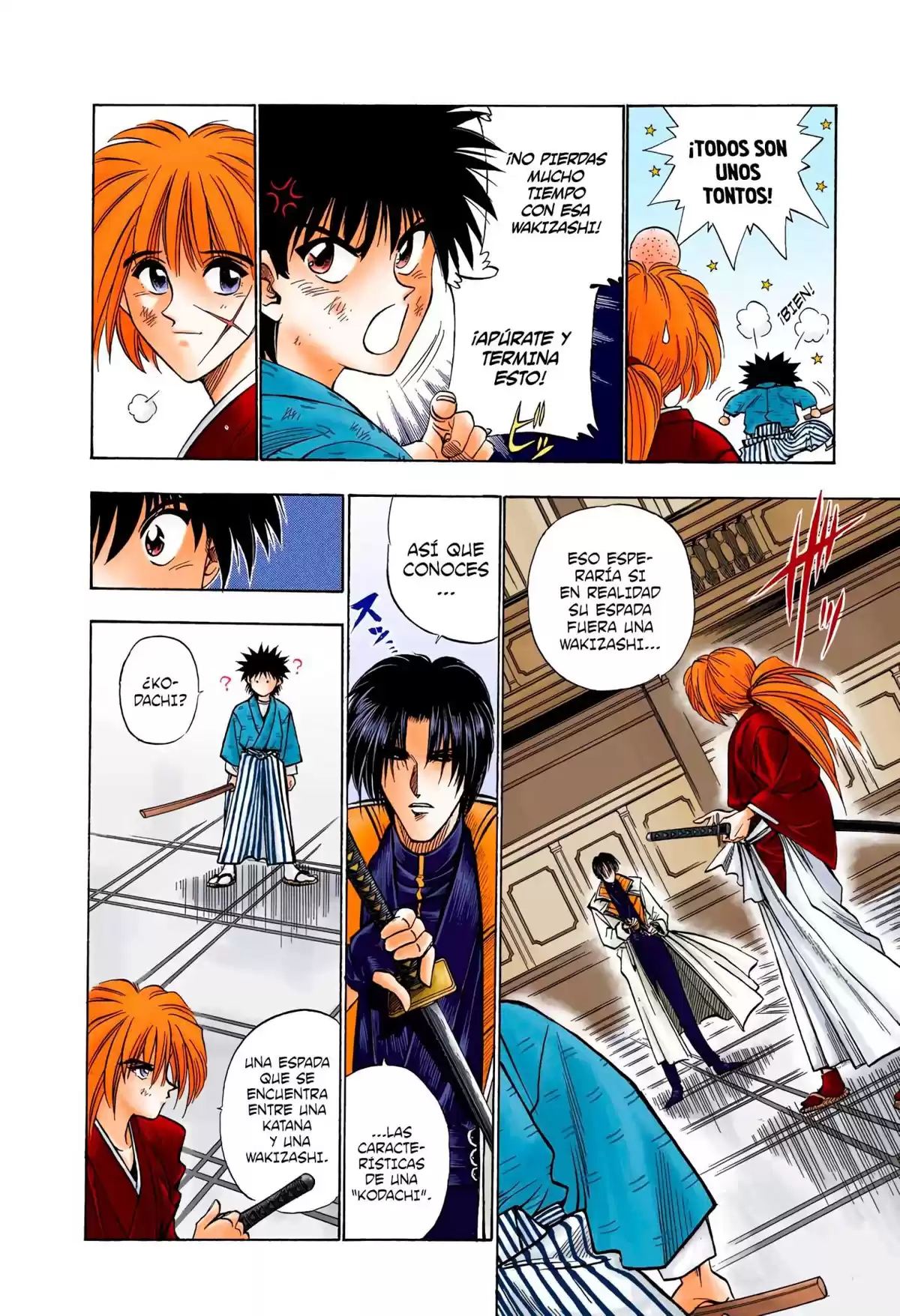 Rurouni Kenshin Full Color Capitulo 26: El Okashira, Aoshi Shinomori página 4