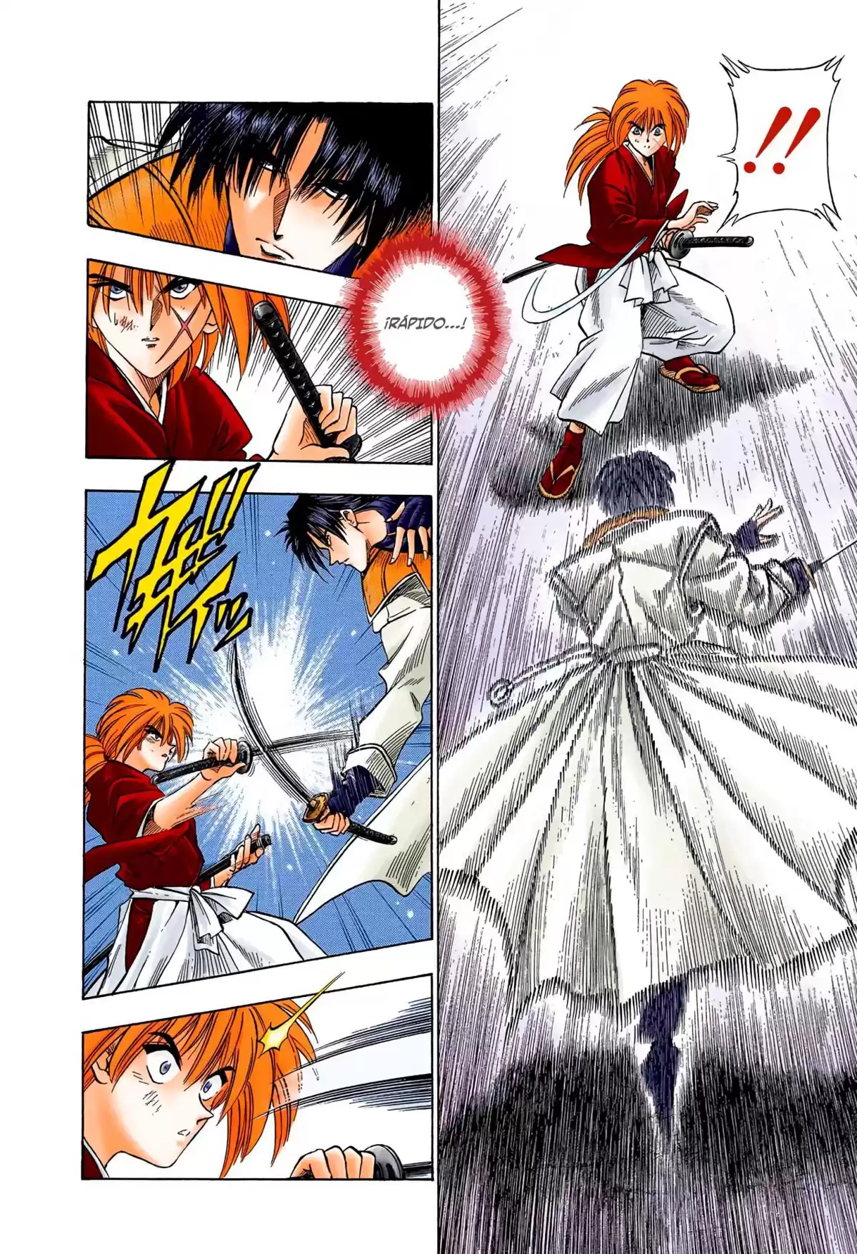 Rurouni Kenshin Full Color Capitulo 26: El Okashira, Aoshi Shinomori página 6