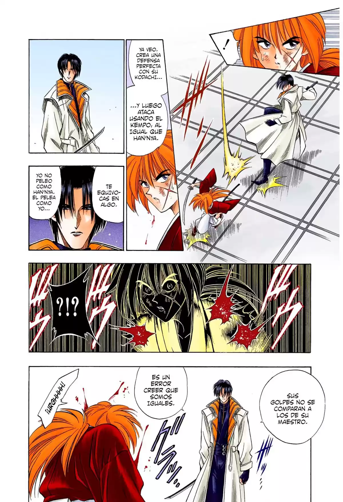 Rurouni Kenshin Full Color Capitulo 26: El Okashira, Aoshi Shinomori página 9