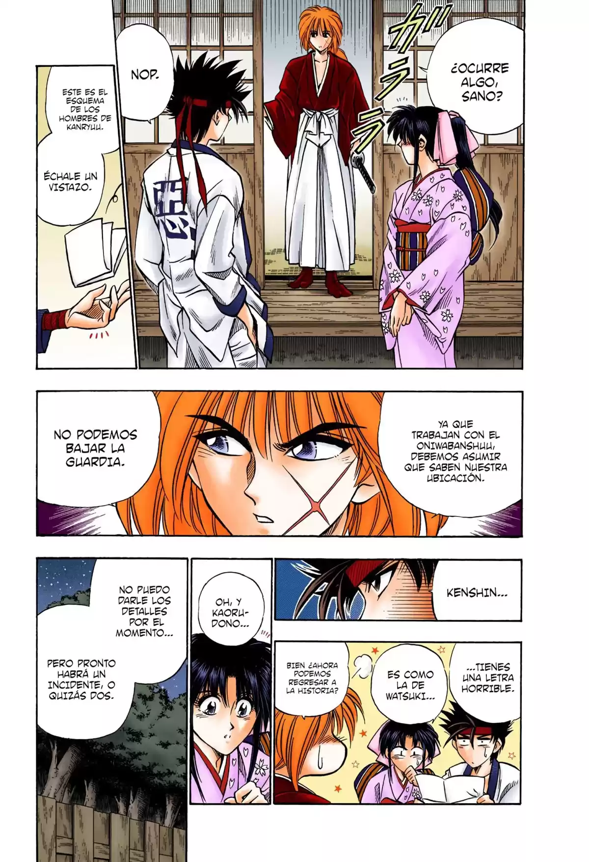 Rurouni Kenshin Full Color Capitulo 17: El ataque del Oniwabanshuu página 5