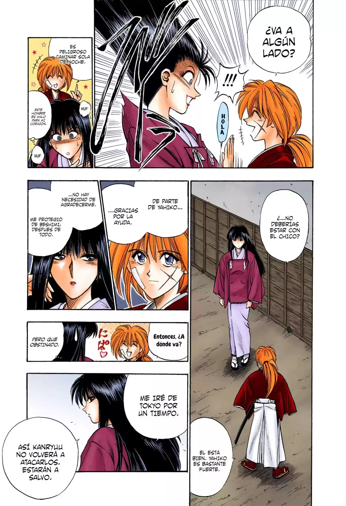 Rurouni Kenshin Full Color Capitulo 19: La chica de Aizu página 10