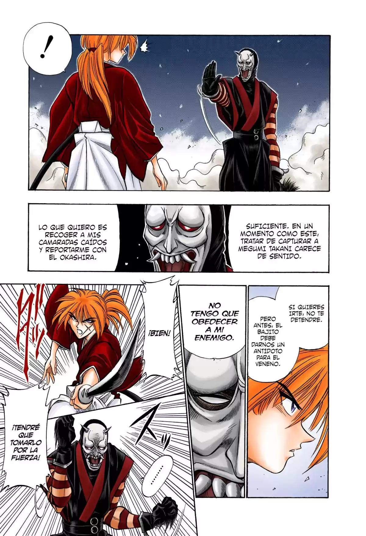 Rurouni Kenshin Full Color Capitulo 19: La chica de Aizu página 2