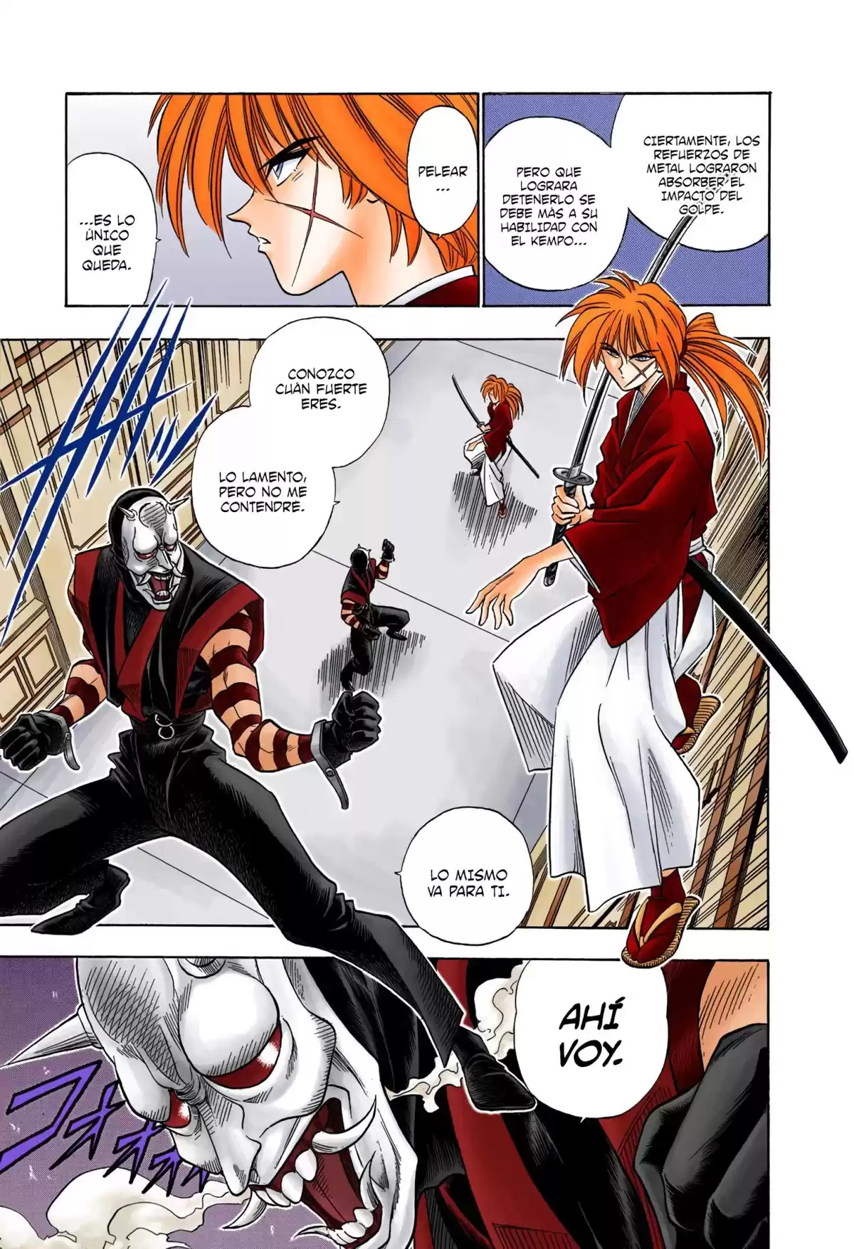 Rurouni Kenshin Full Color Capitulo 23: Un espía y artista marcial: Han'nya página 9