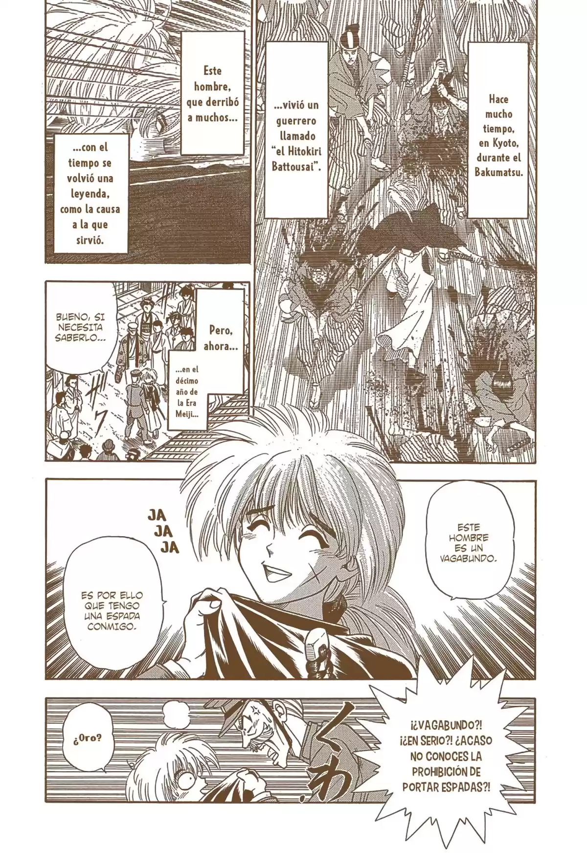 Rurouni Kenshin Full Color Capitulo 22.5: Especial 2: Rurouni página 1