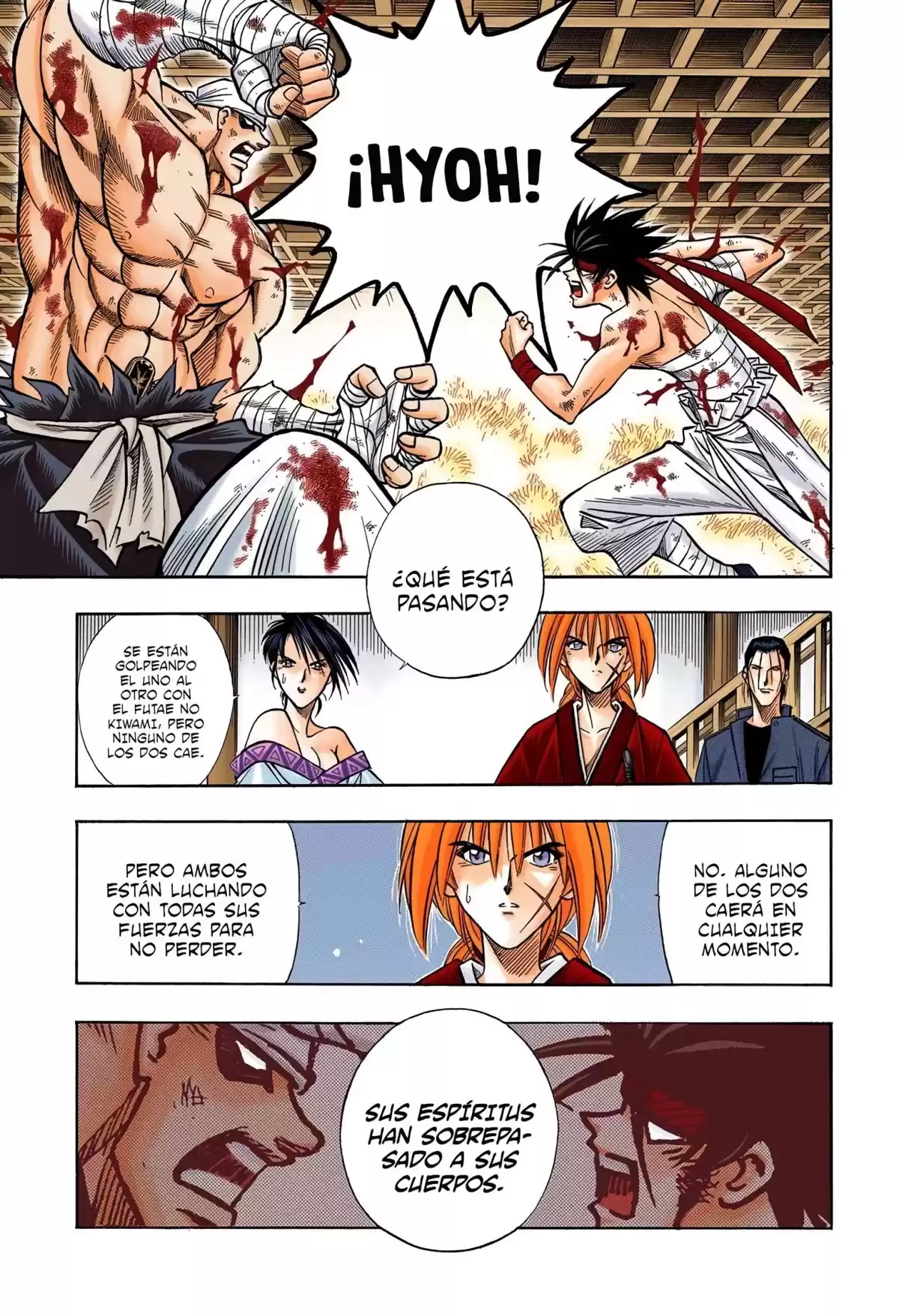 Rurouni Kenshin Full Color Capitulo 111: Conversando con los puños página 5