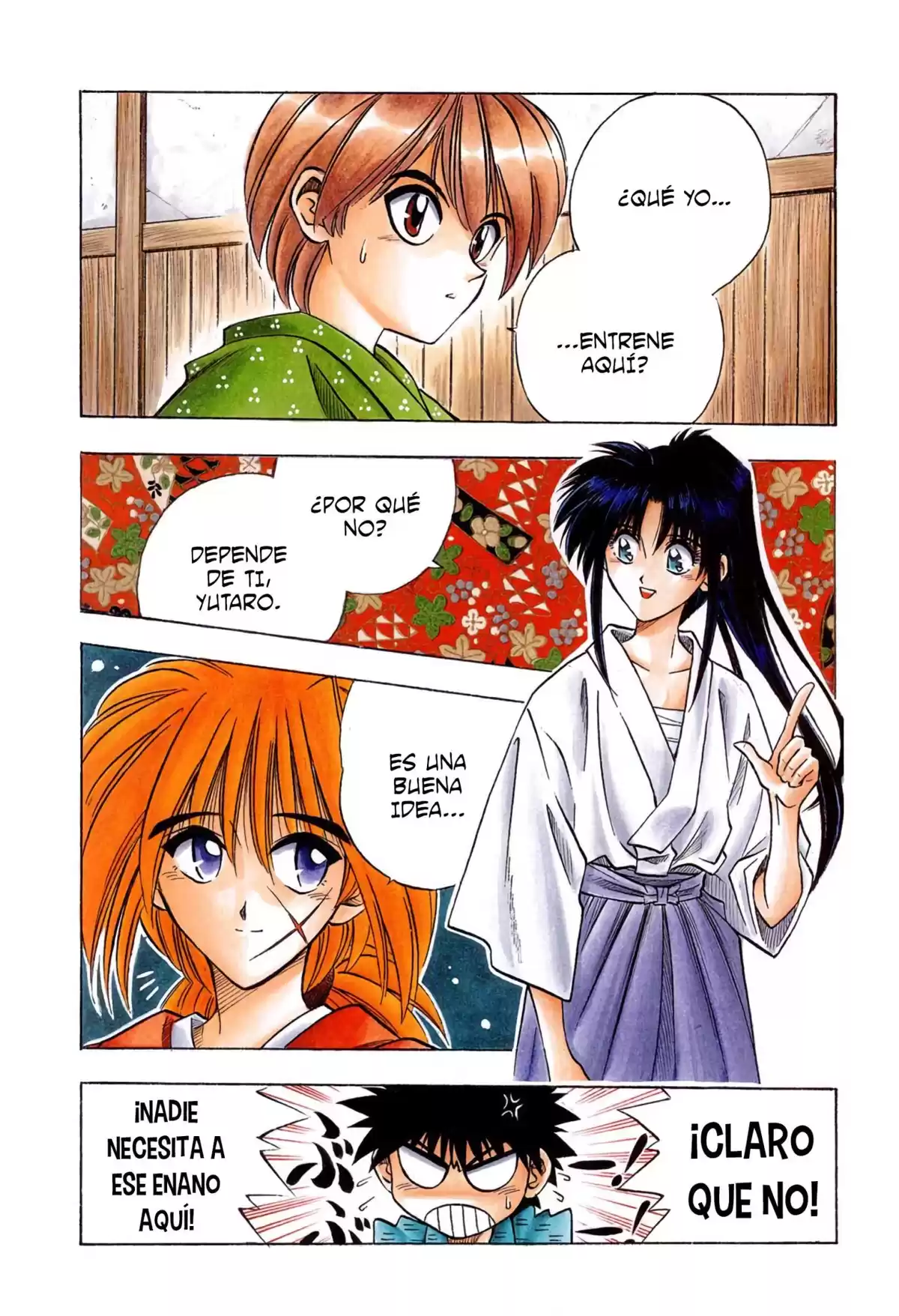 Rurouni Kenshin Full Color Capitulo 39: Choque página 3