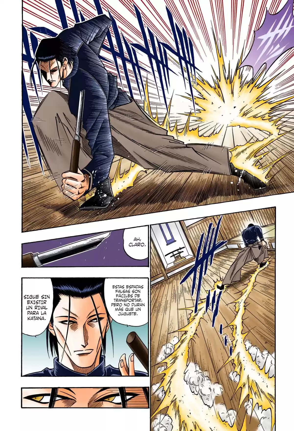 Rurouni Kenshin Full Color Capitulo 49: Un lobo sin piedad página 4