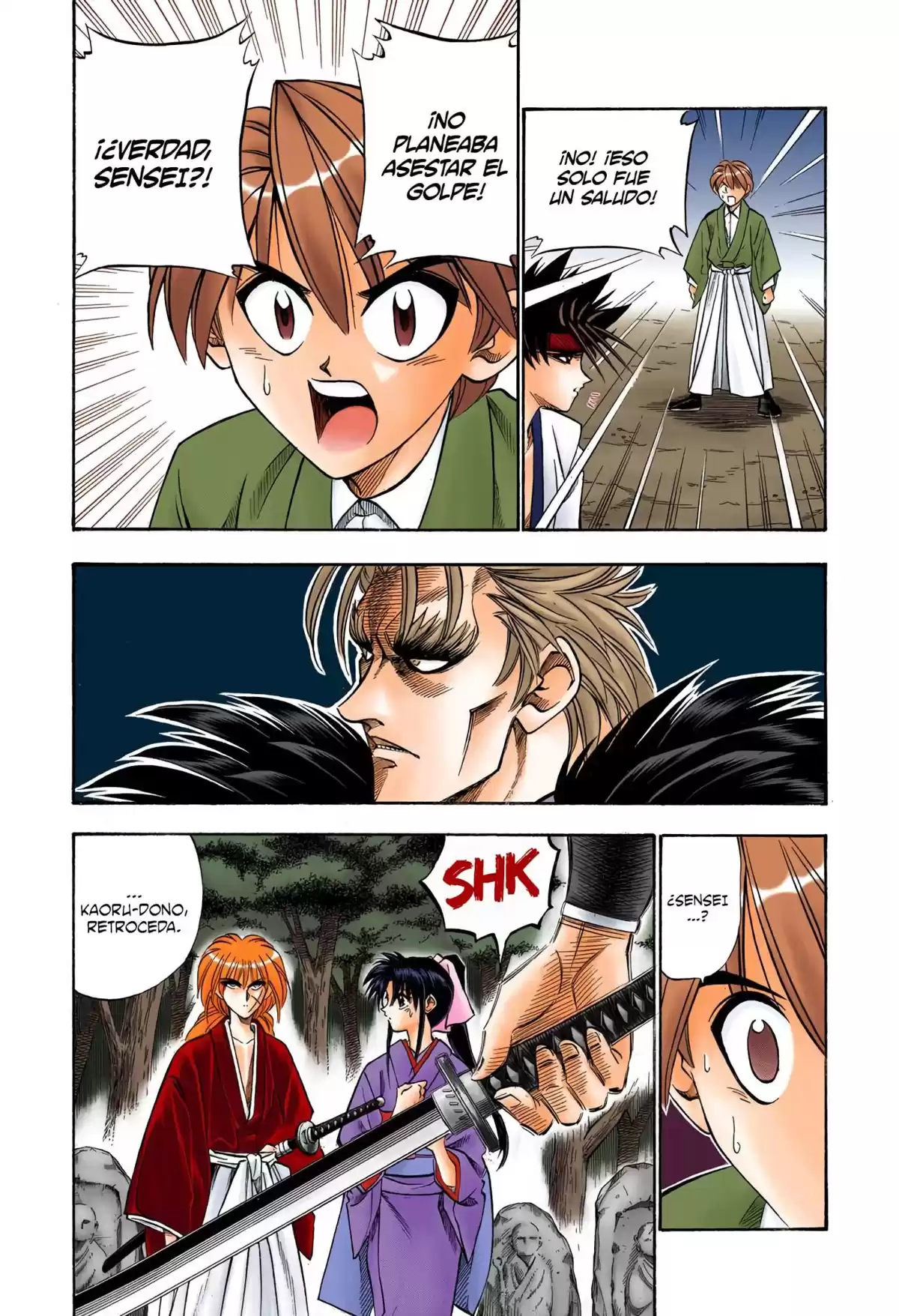 Rurouni Kenshin Full Color Capitulo 41: La segunda técnica secreta página 4