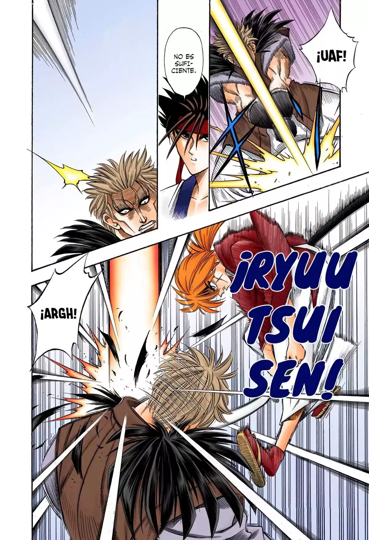 Rurouni Kenshin Full Color Capitulo 41: La segunda técnica secreta página 8