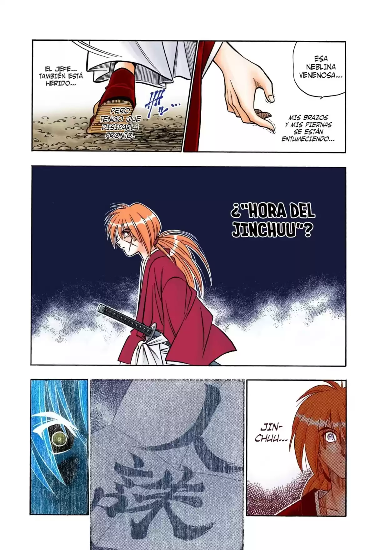 Rurouni Kenshin Full Color Capitulo 161: Una pregunta dolorosa página 12