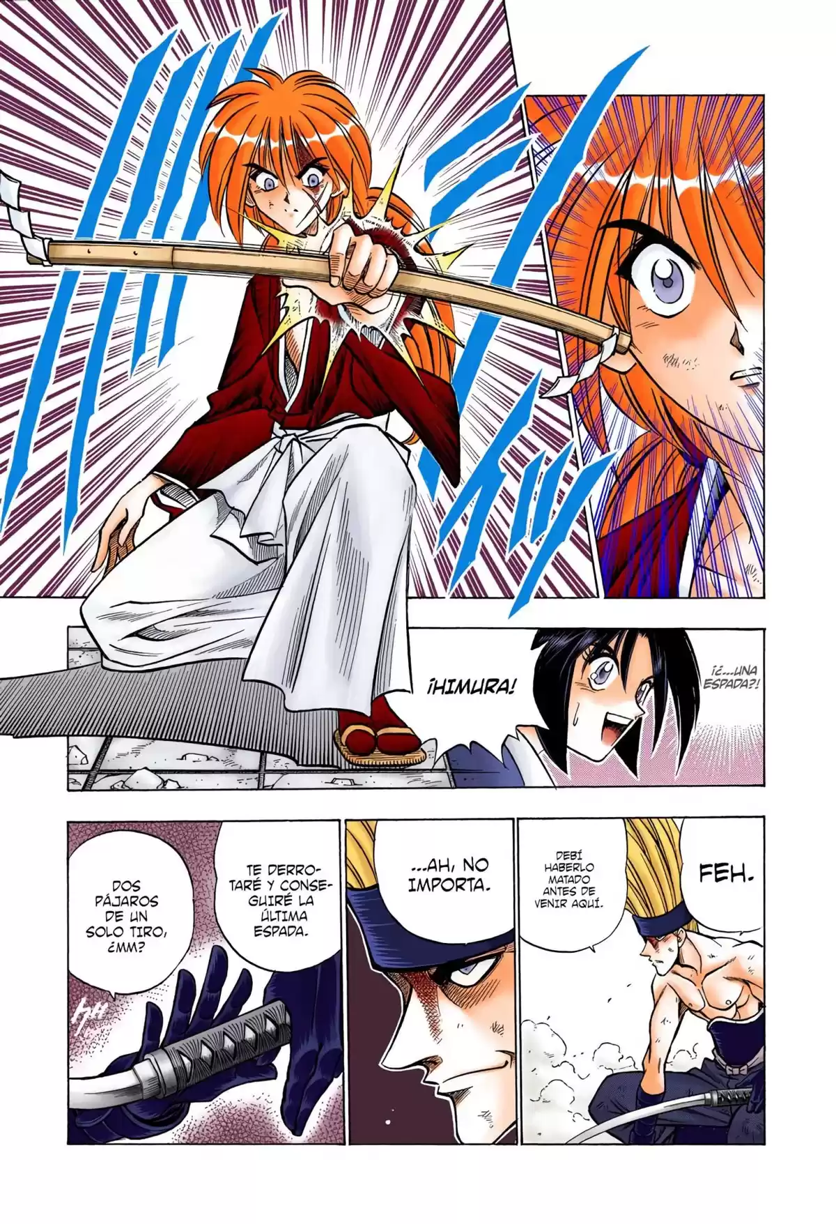 Rurouni Kenshin Full Color Capitulo 80: Desenfundando lo prohibido página 9