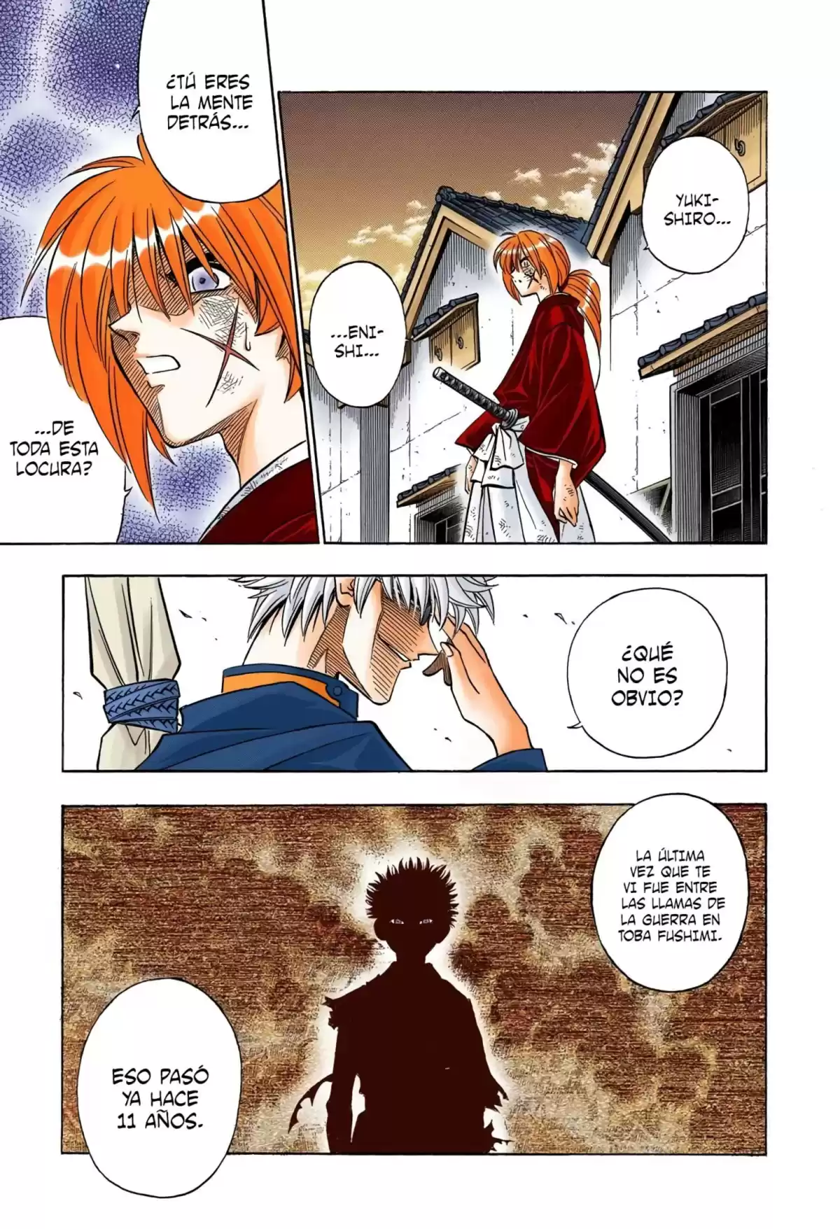 Rurouni Kenshin Full Color Capitulo 163: Declaración de guerra página 3