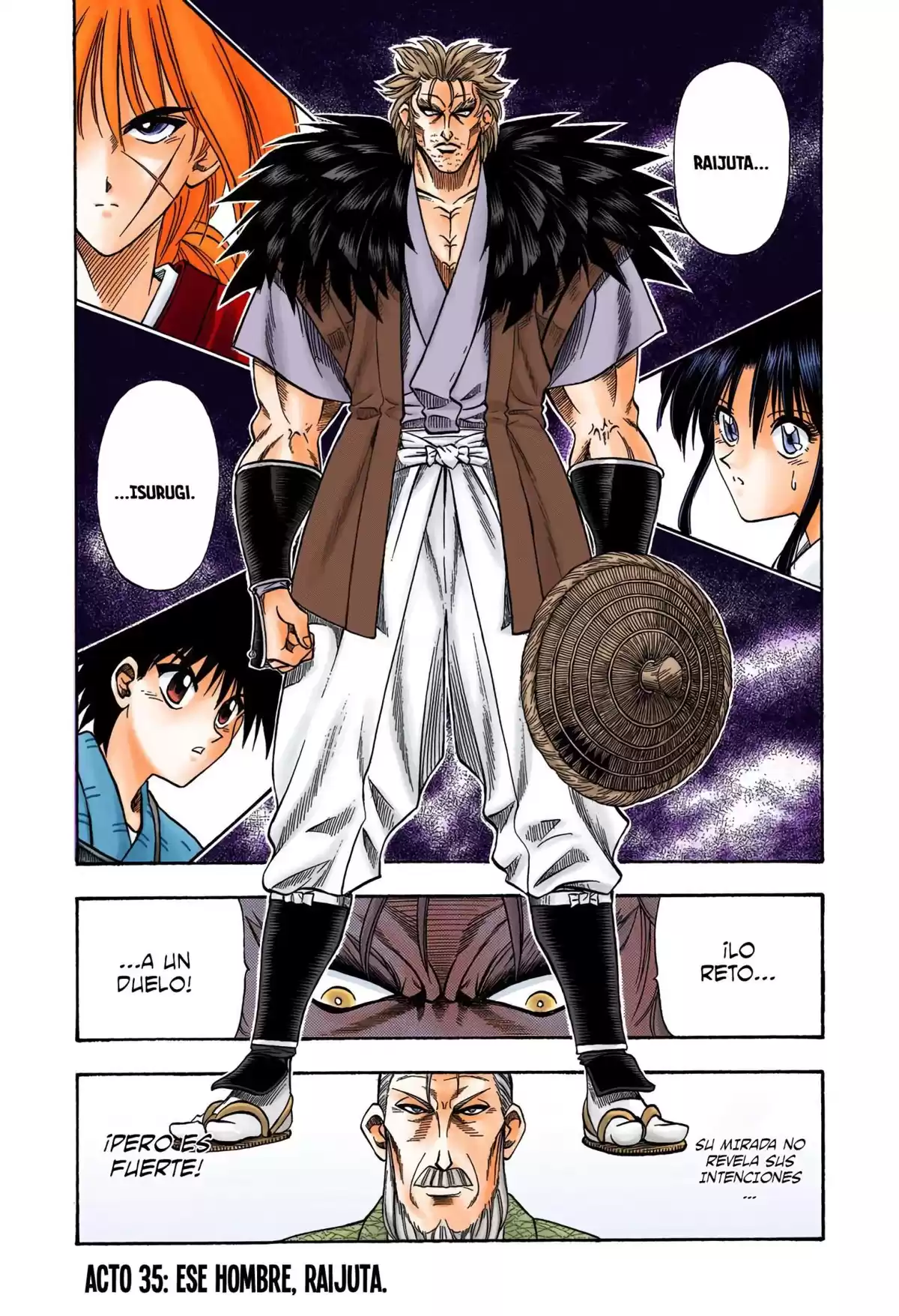 Rurouni Kenshin Full Color Capitulo 35: Ese hombre, Raijuta página 1