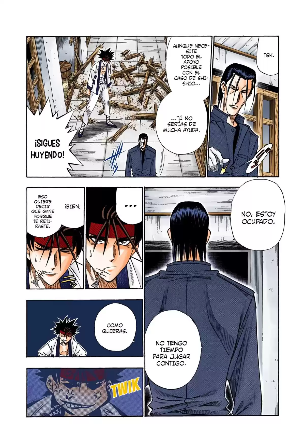 Rurouni Kenshin Full Color Capitulo 92: El gallo y la escoba página 8