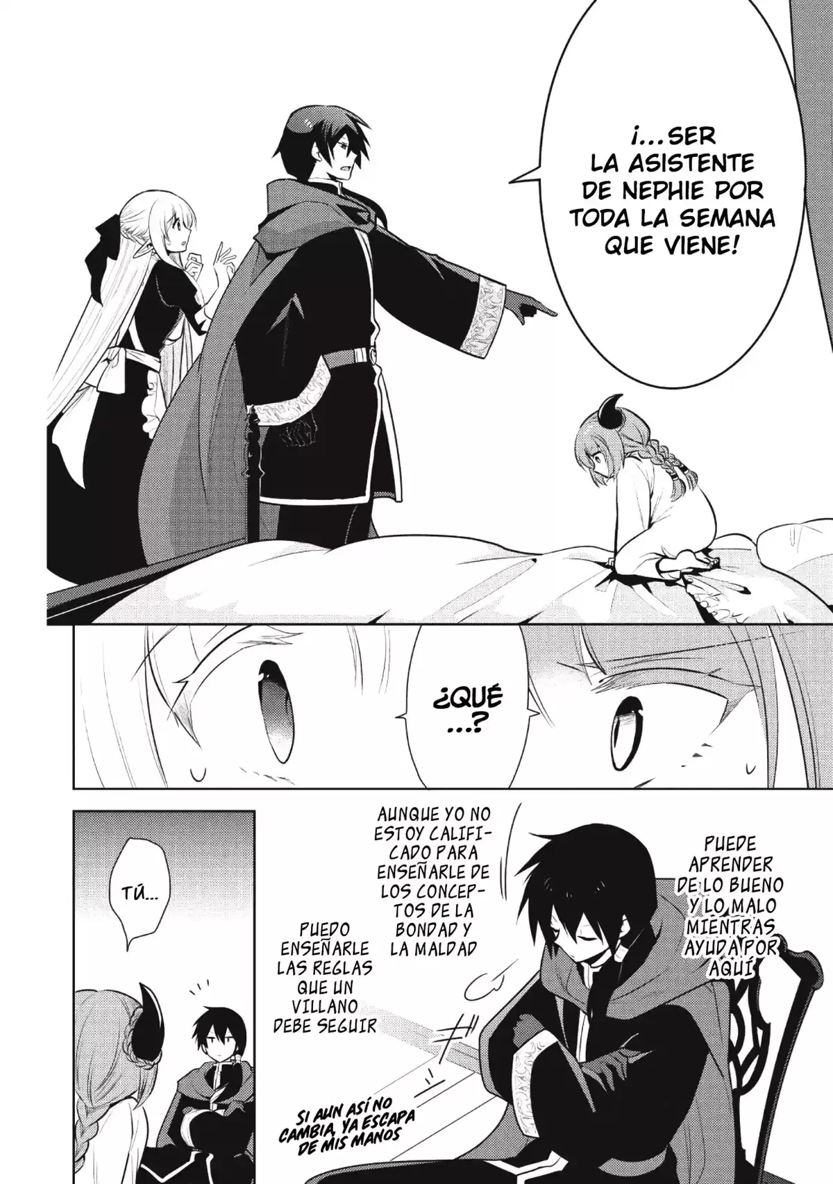 Maou no Ore ga Dorei Elf wo Yome ni Shitanda ga, Dou Medereba Ii? Capitulo 15: Ni siquiera un rey demonio levantaría su mano contra un niño (Parte 2) página 11