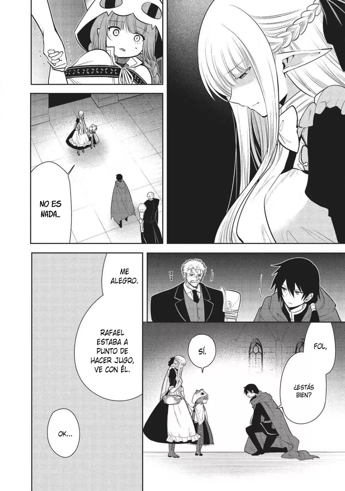 Maou no Ore ga Dorei Elf wo Yome ni Shitanda ga, Dou Medereba Ii? Capitulo 26: Me enojaré, no importa que la persona que levantó su mano sobre mi prometida sea una chica linda (2) página 11