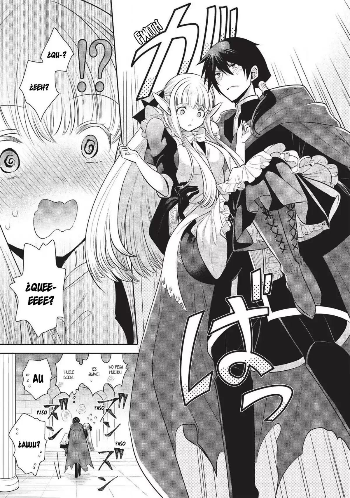 Maou no Ore ga Dorei Elf wo Yome ni Shitanda ga, Dou Medereba Ii? Capitulo 26: Me enojaré, no importa que la persona que levantó su mano sobre mi prometida sea una chica linda (2) página 14