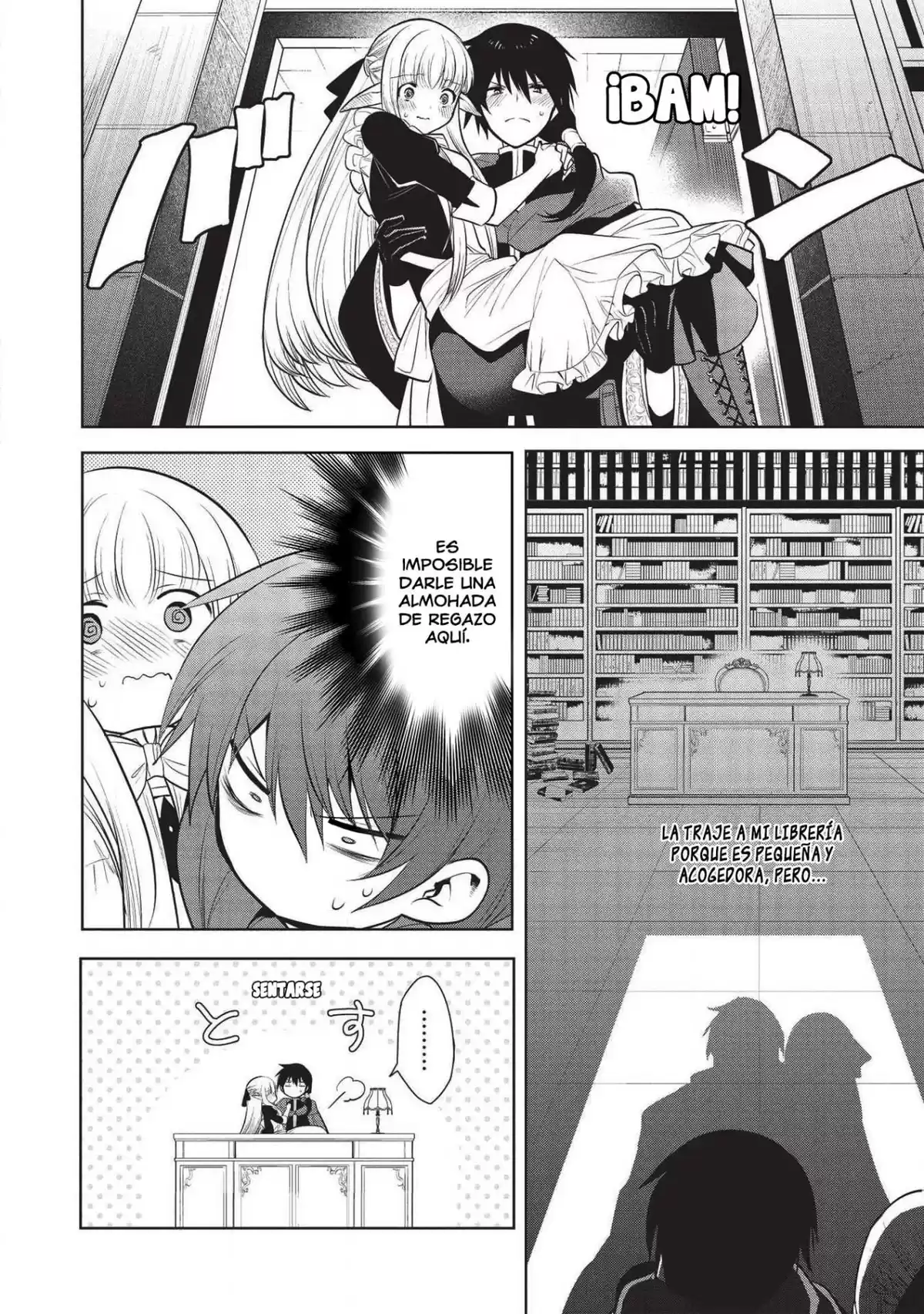 Maou no Ore ga Dorei Elf wo Yome ni Shitanda ga, Dou Medereba Ii? Capitulo 26: Me enojaré, no importa que la persona que levantó su mano sobre mi prometida sea una chica linda (2) página 15