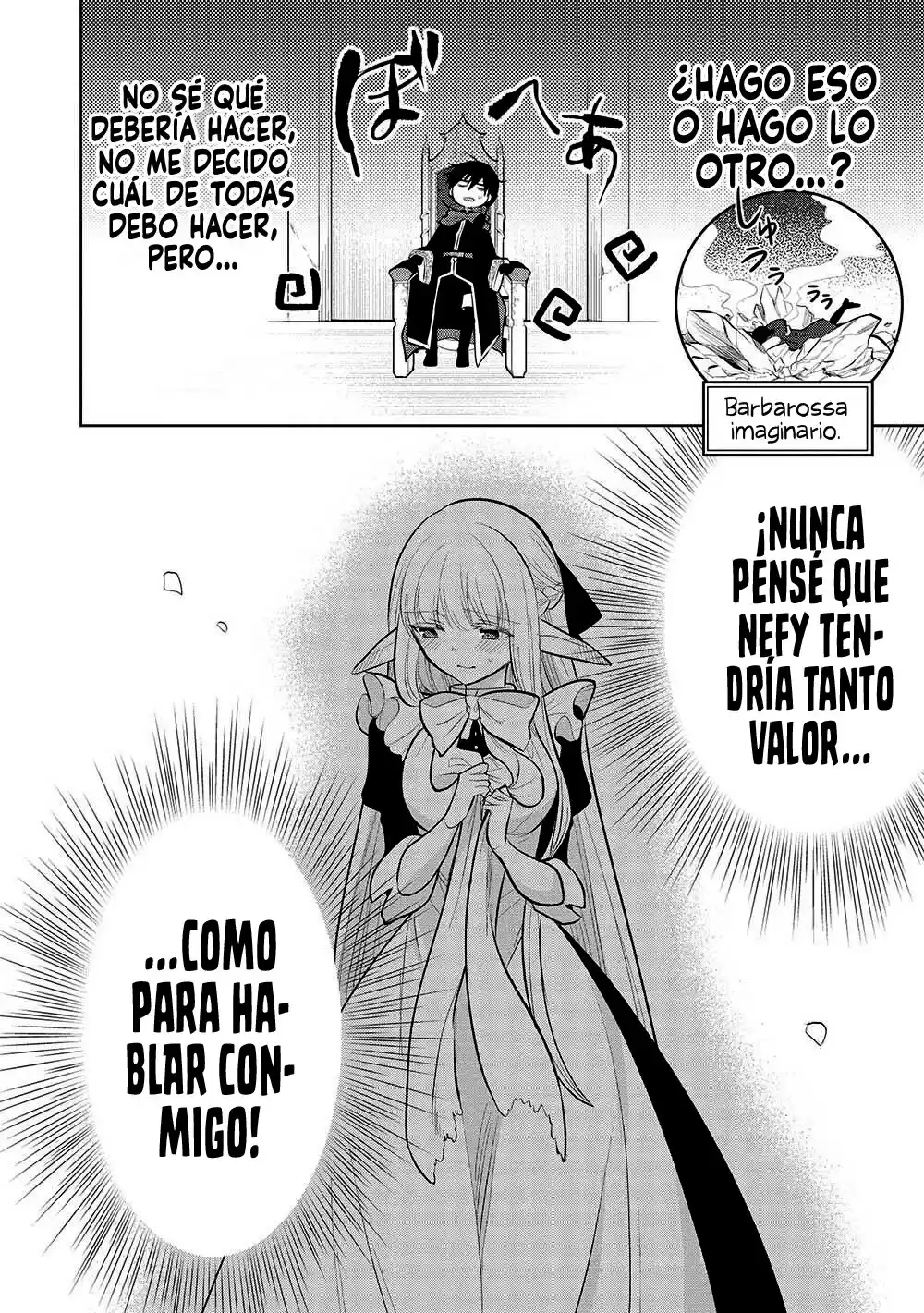 Maou no Ore ga Dorei Elf wo Yome ni Shitanda ga, Dou Medereba Ii? Capitulo 51: Al parecer las parejas que se aman tienen citas, pero ¿qué se debería hacer? Parte 1 página 11