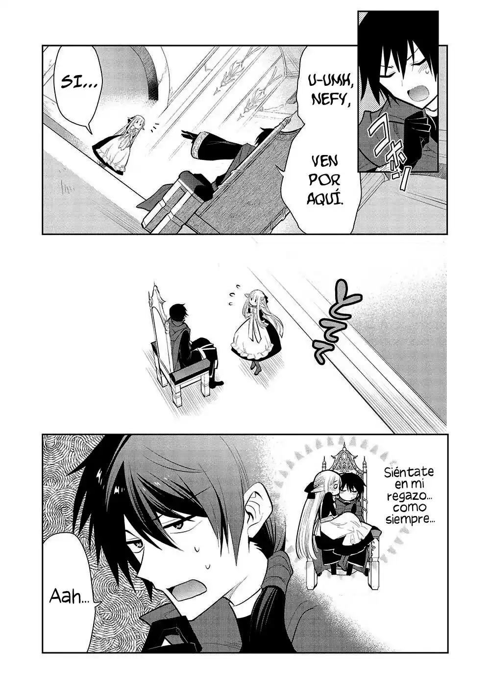 Maou no Ore ga Dorei Elf wo Yome ni Shitanda ga, Dou Medereba Ii? Capitulo 51: Al parecer las parejas que se aman tienen citas, pero ¿qué se debería hacer? Parte 1 página 12