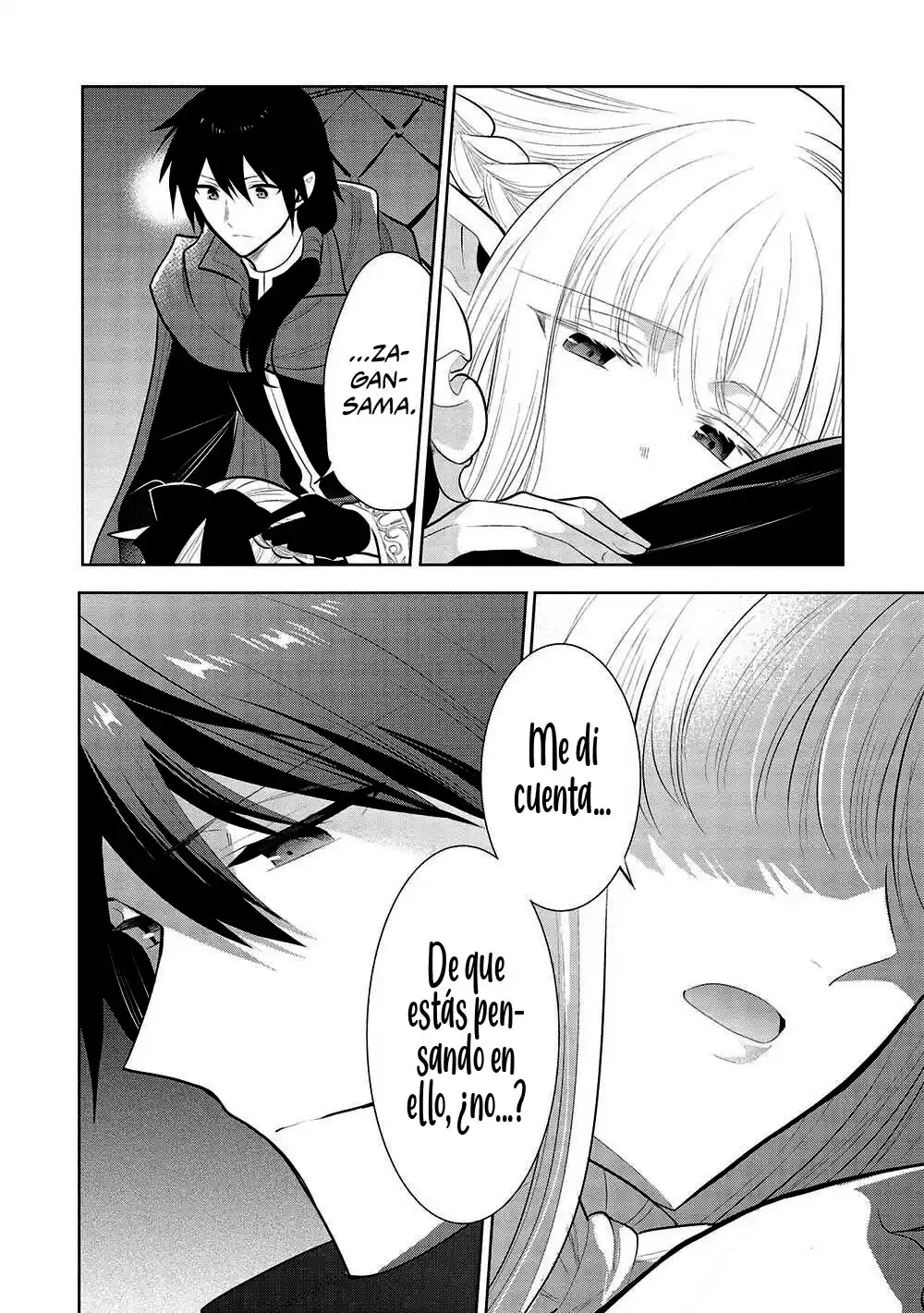 Maou no Ore ga Dorei Elf wo Yome ni Shitanda ga, Dou Medereba Ii? Capitulo 51: Al parecer las parejas que se aman tienen citas, pero ¿qué se debería hacer? Parte 1 página 17