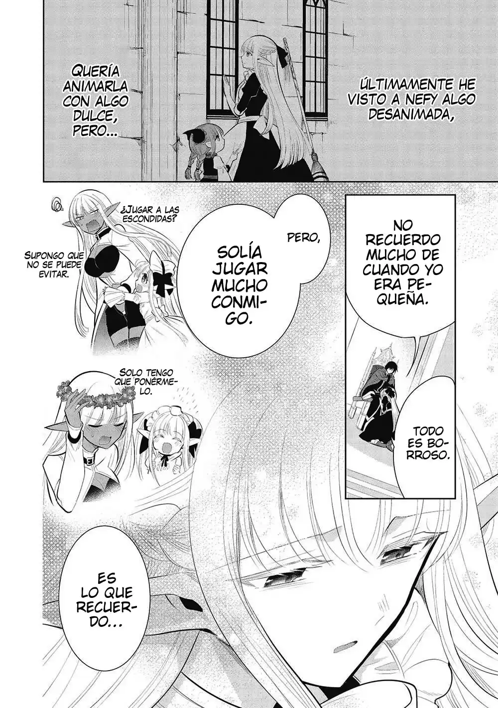 Maou no Ore ga Dorei Elf wo Yome ni Shitanda ga, Dou Medereba Ii? Capitulo 51: Al parecer las parejas que se aman tienen citas, pero ¿qué se debería hacer? Parte 1 página 19