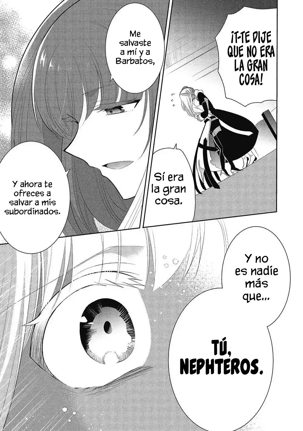 Maou no Ore ga Dorei Elf wo Yome ni Shitanda ga, Dou Medereba Ii? Capitulo 62: El mundo es sorprendentemente amable, pero al mismo tiempo hay muchas cosas que no lo son, después de todo. Parte 4. página 11