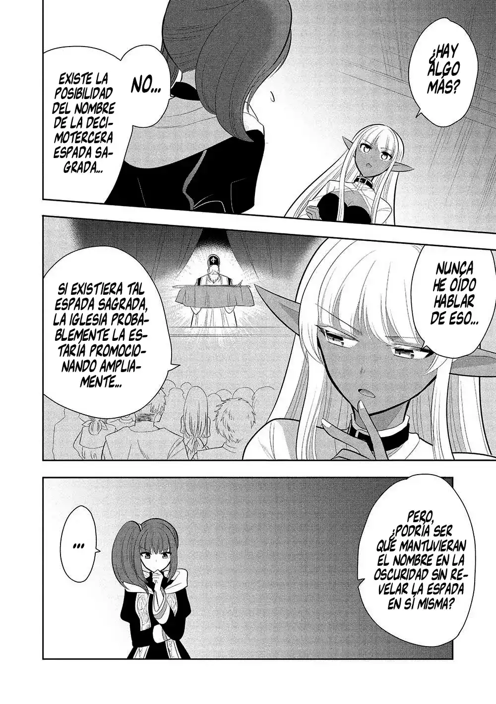 Maou no Ore ga Dorei Elf wo Yome ni Shitanda ga, Dou Medereba Ii? Capitulo 62: El mundo es sorprendentemente amable, pero al mismo tiempo hay muchas cosas que no lo son, después de todo. Parte 4. página 22