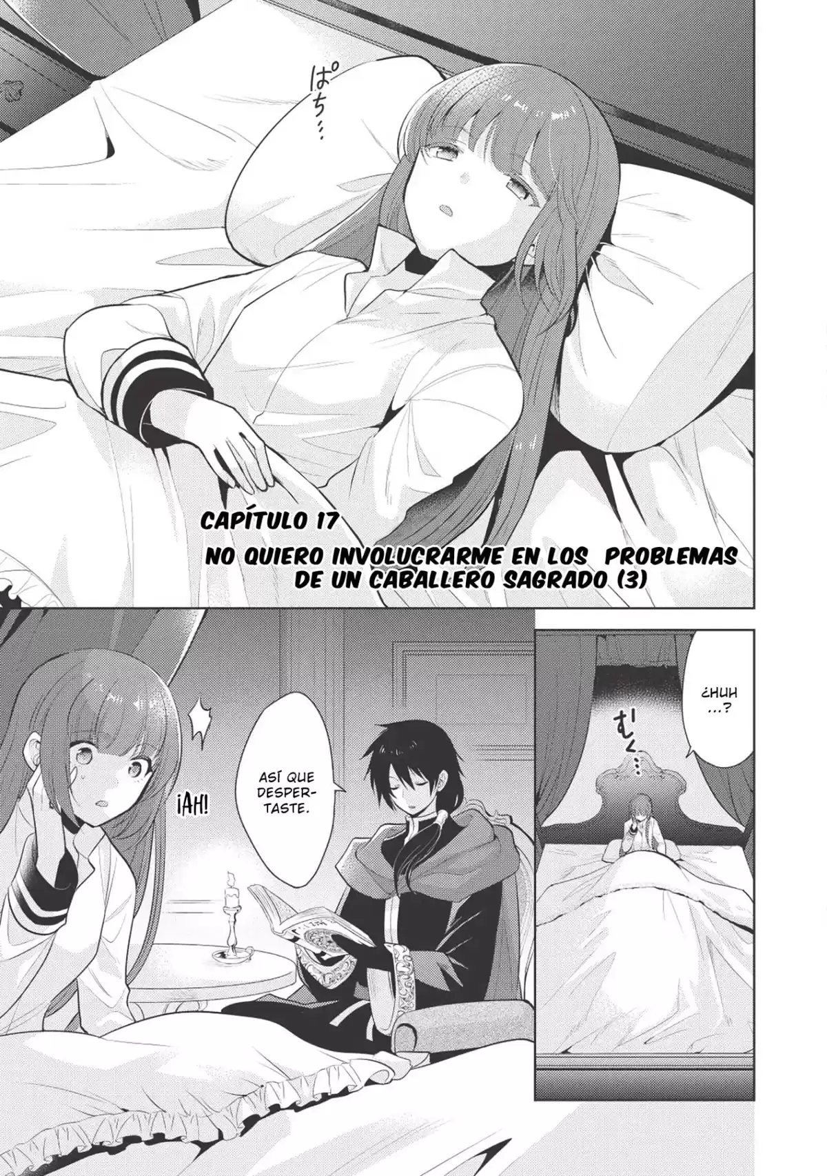 Maou no Ore ga Dorei Elf wo Yome ni Shitanda ga, Dou Medereba Ii? Capitulo 20: No quiero involucrarme en los problemas de un caballero sagrado (Parte 3) página 2