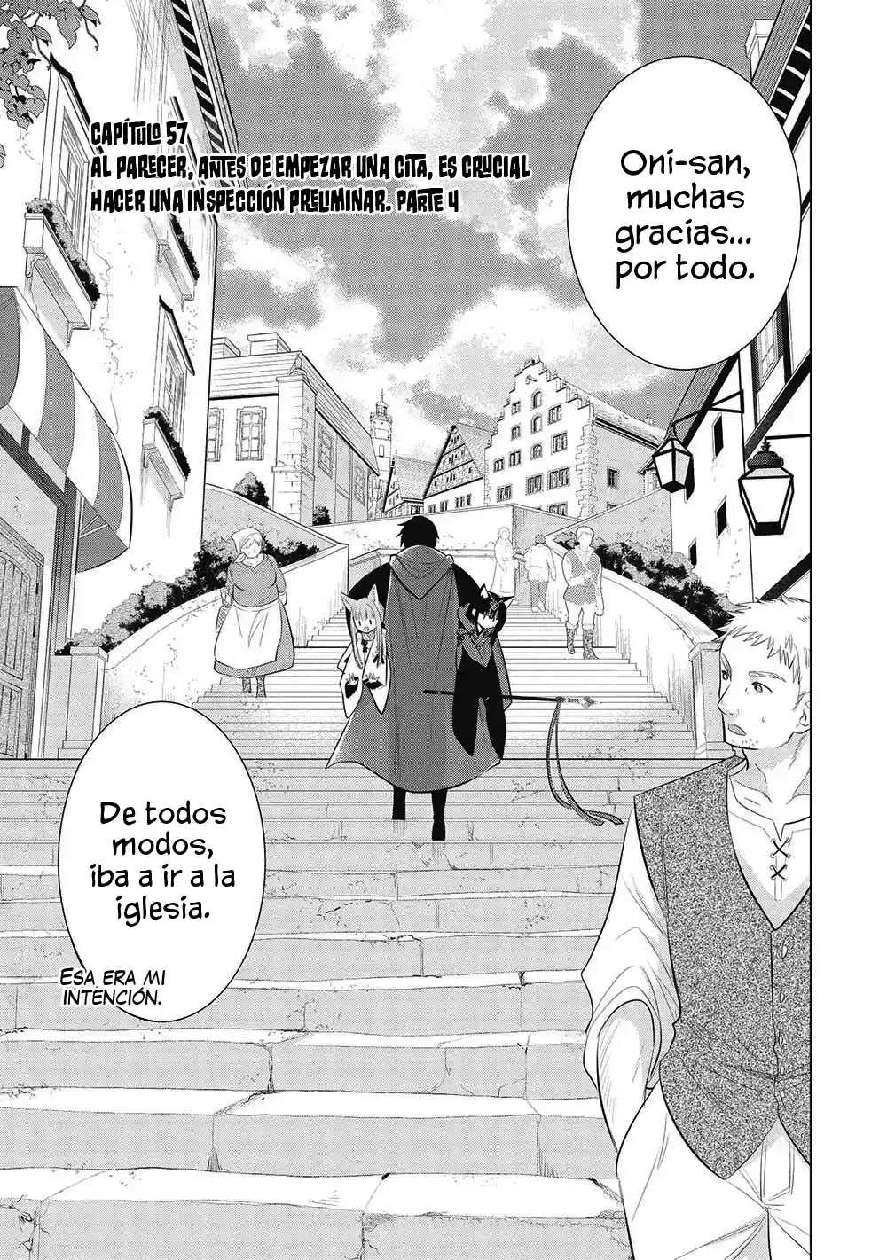 Maou no Ore ga Dorei Elf wo Yome ni Shitanda ga, Dou Medereba Ii? Capitulo 57: Al parecer, antes de empezar una cita, es crucial hacer una inspección preliminar. Parte 4 página 3