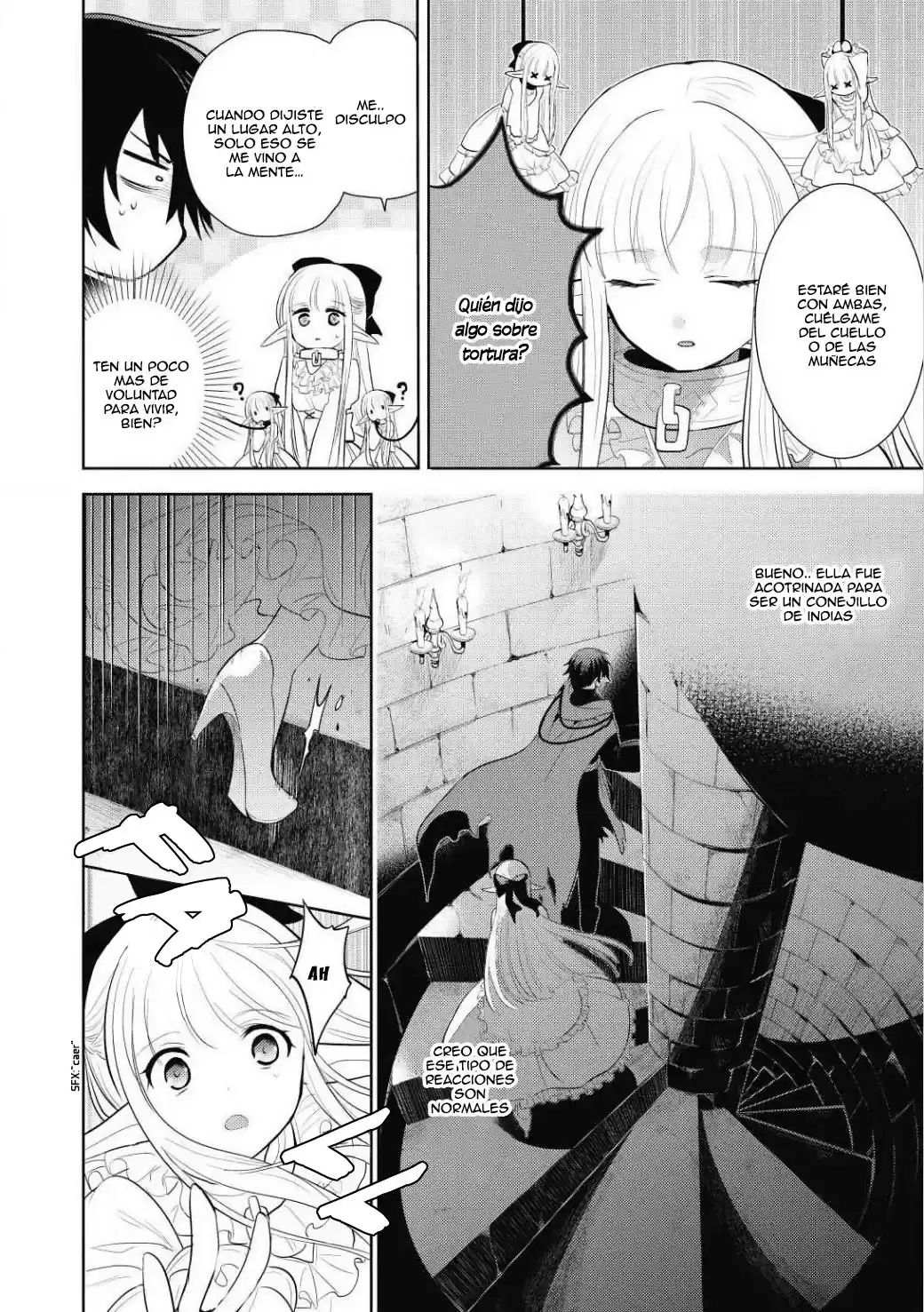 Maou no Ore ga Dorei Elf wo Yome ni Shitanda ga, Dou Medereba Ii? Capitulo 2: Primer amor con problemas de comunicación es como pan mohoso. (Parte 1) página 3