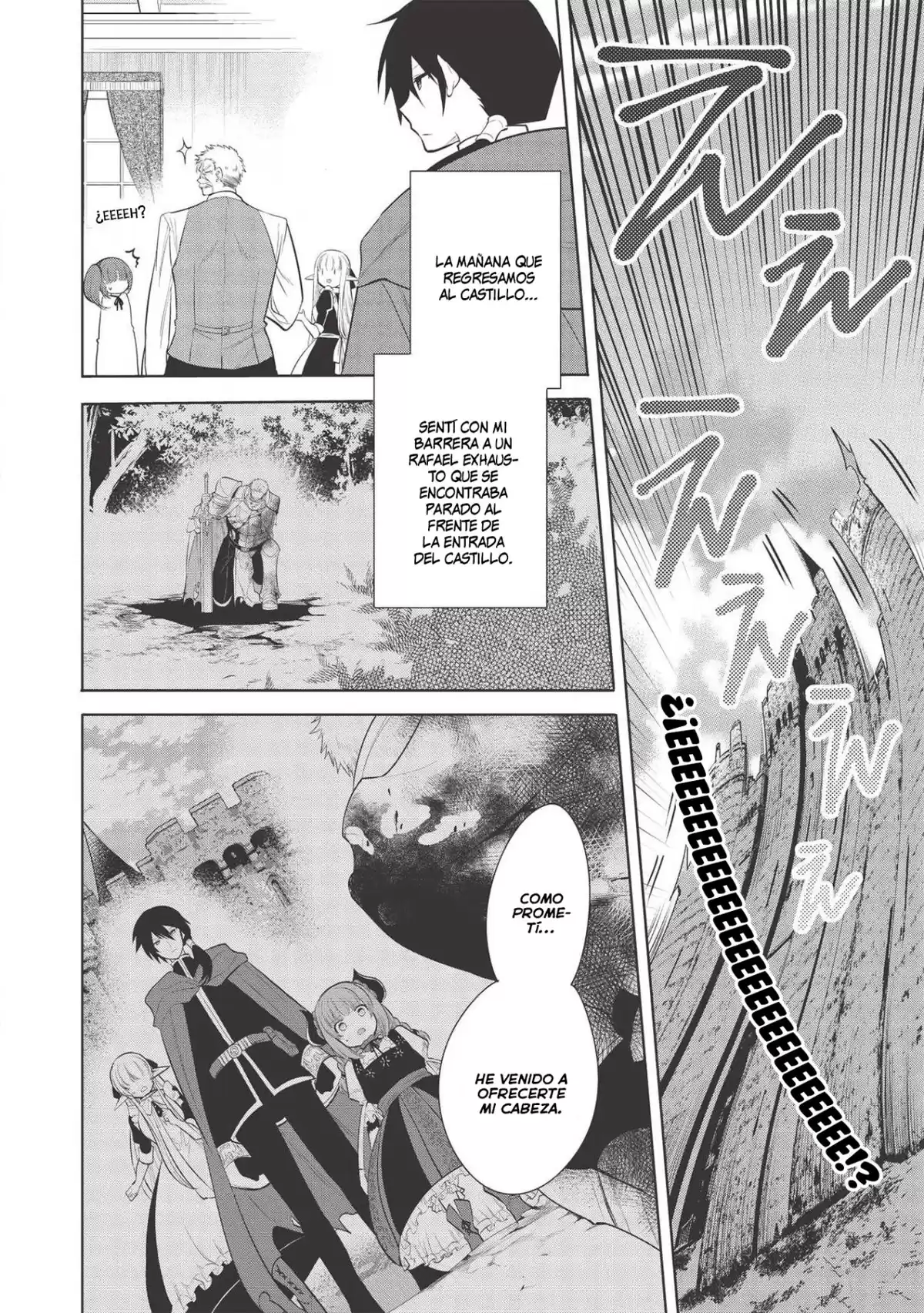 Maou no Ore ga Dorei Elf wo Yome ni Shitanda ga, Dou Medereba Ii? Capitulo 24: Aún así, derrotar al mal, es trabajo de un caballero sagrado (4) página 13